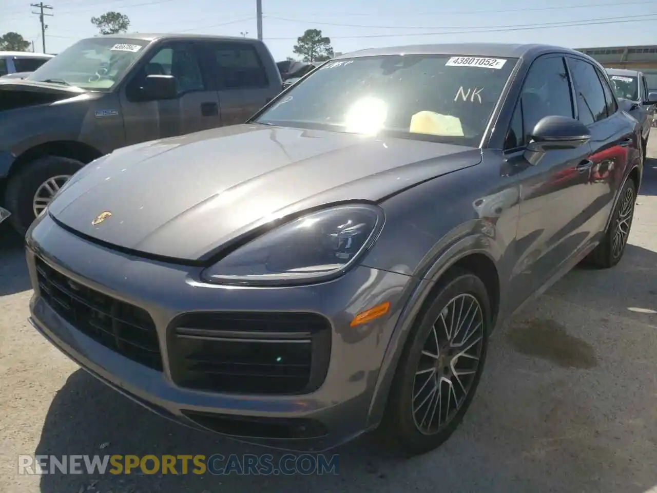2 Фотография поврежденного автомобиля WP1AF2AY3KDA80150 PORSCHE CAYENNE 2019