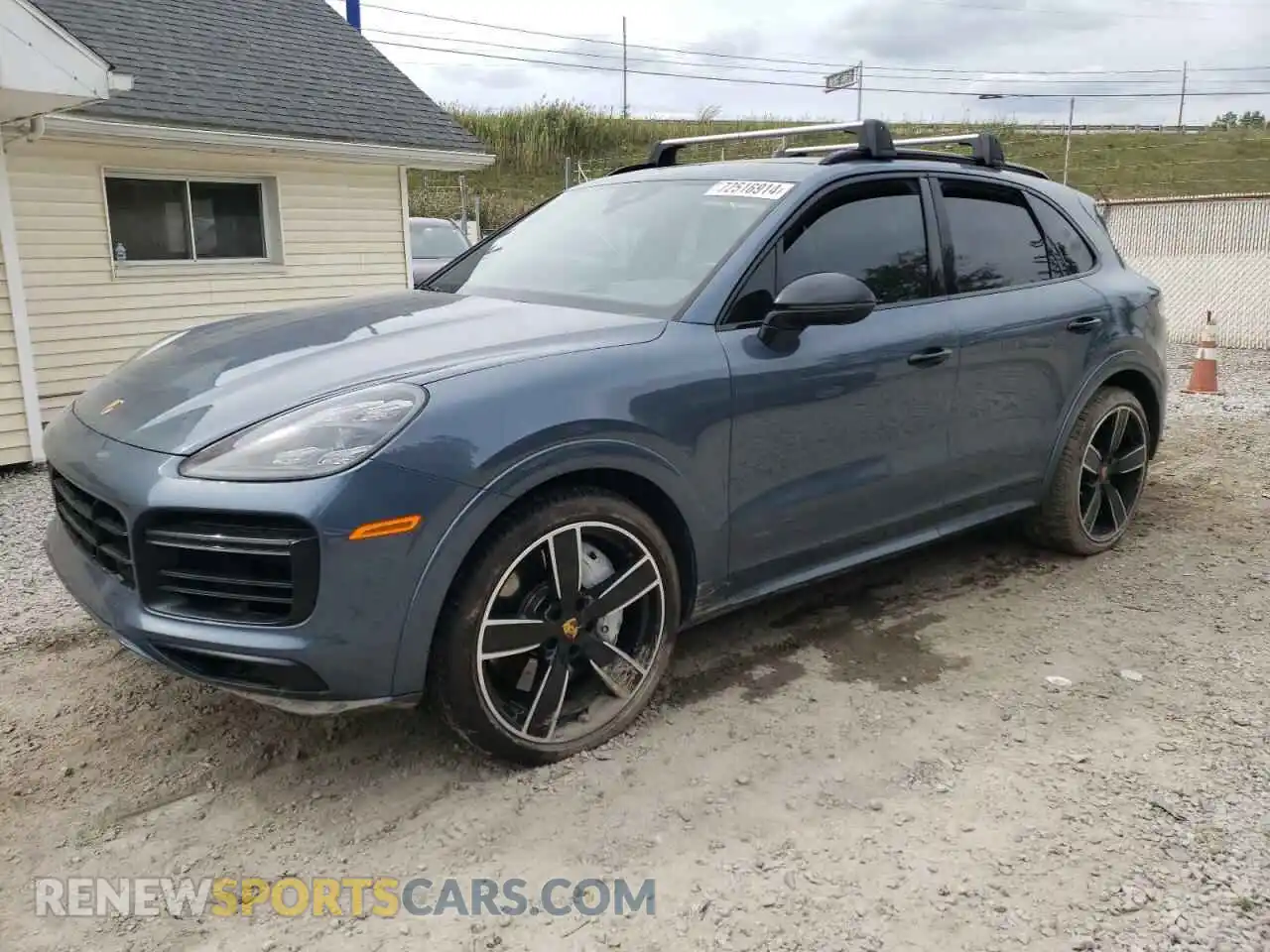 1 Photograph of a damaged car WP1AF2AY4KDA80982 PORSCHE CAYENNE 2019
