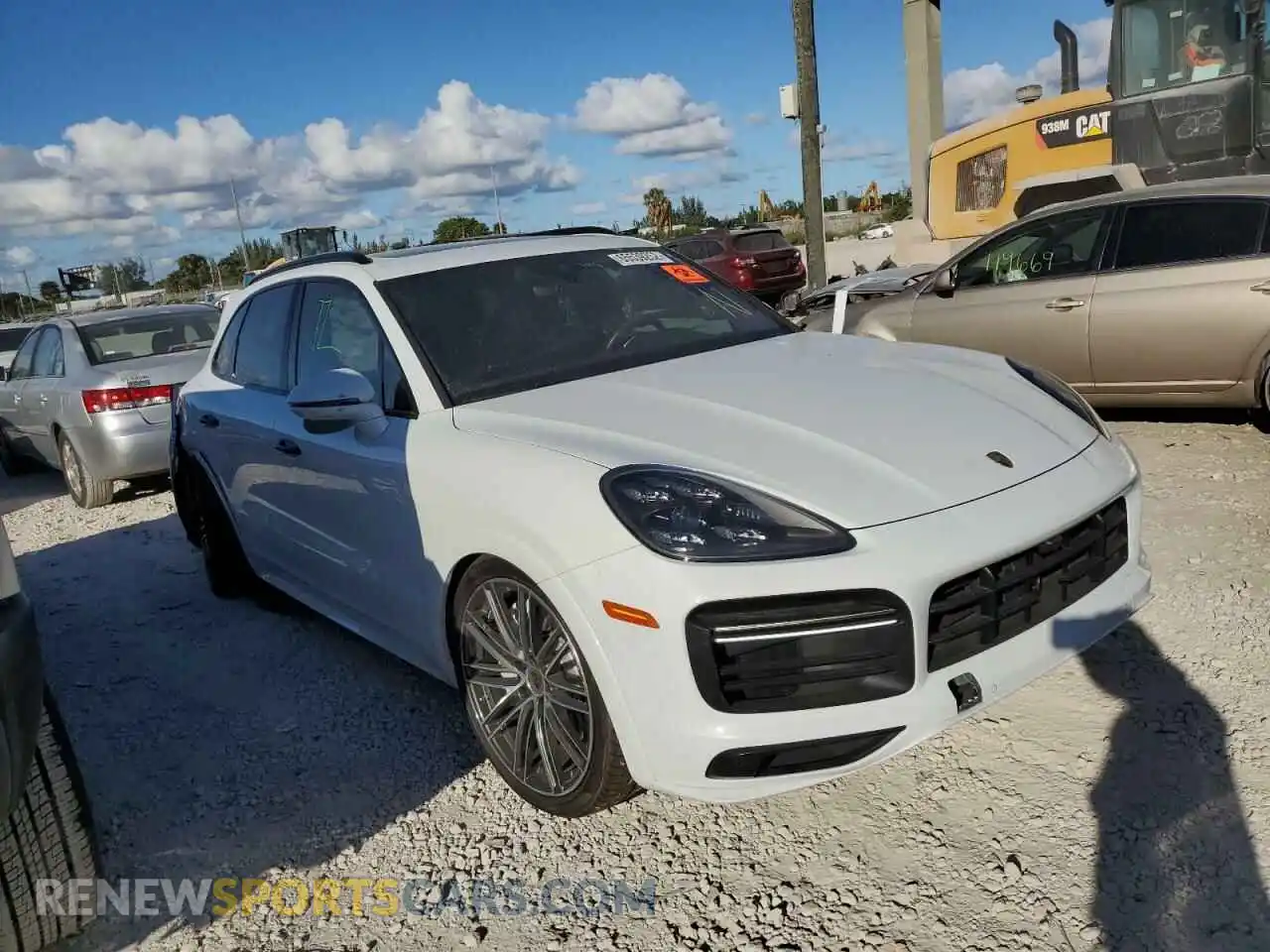 1 Photograph of a damaged car WP1AF2AY7KDA81141 PORSCHE CAYENNE 2019
