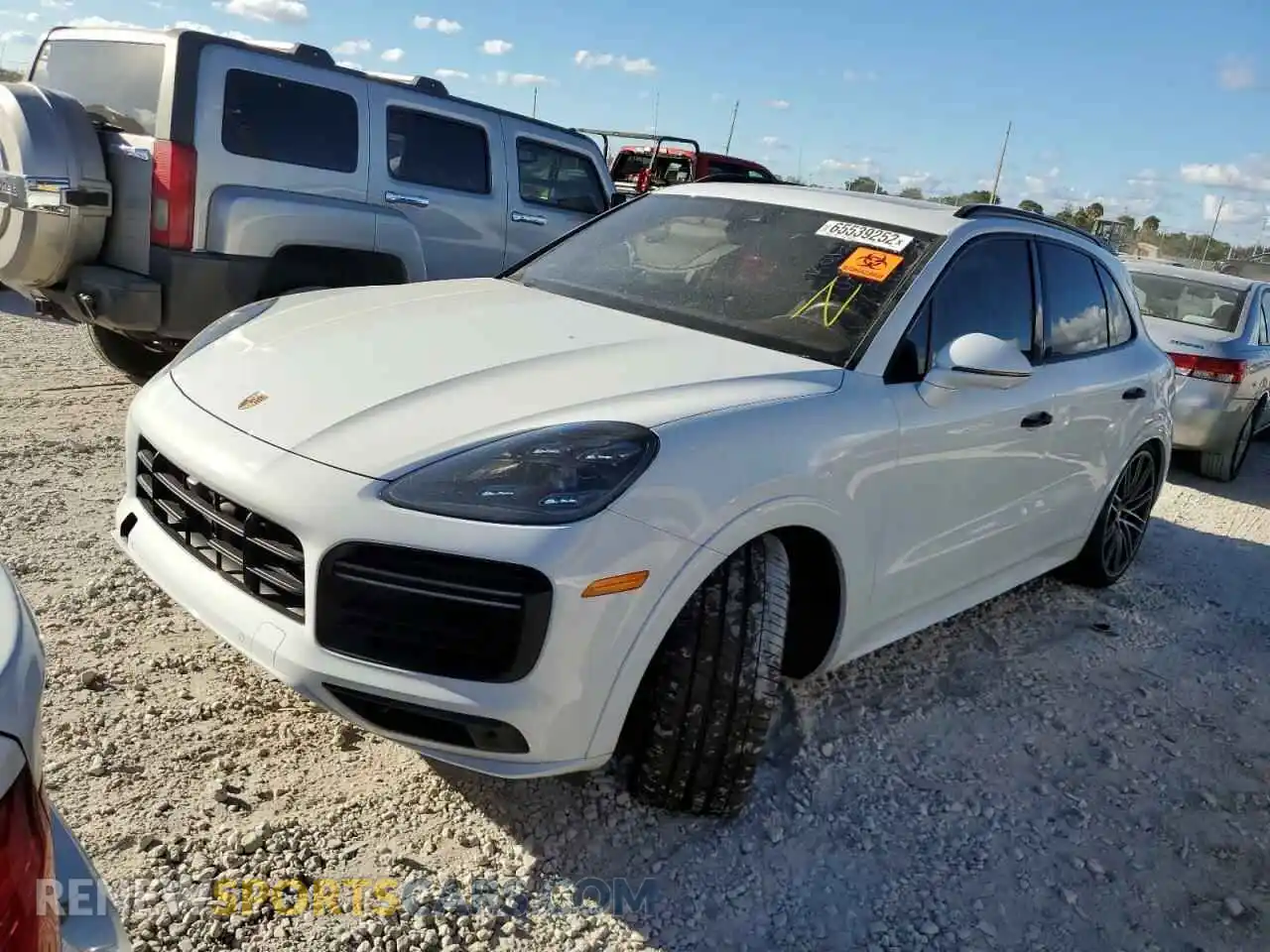 2 Photograph of a damaged car WP1AF2AY7KDA81141 PORSCHE CAYENNE 2019