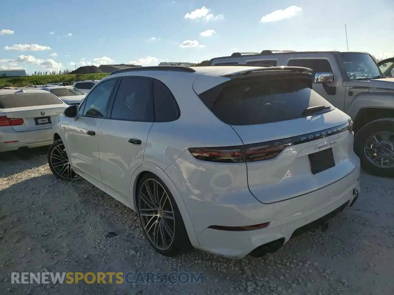 3 Photograph of a damaged car WP1AF2AY7KDA81141 PORSCHE CAYENNE 2019