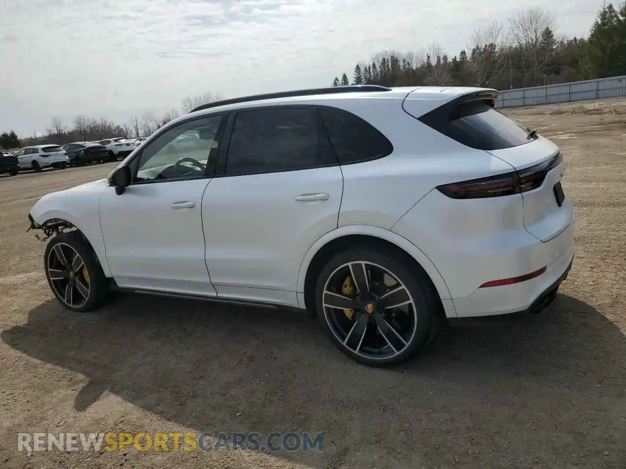 2 Photograph of a damaged car WP1AF2AYXKDA80646 PORSCHE CAYENNE 2019