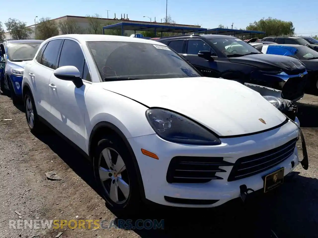 1 Photograph of a damaged car WP1AA2AY0LDA01002 PORSCHE CAYENNE 2020