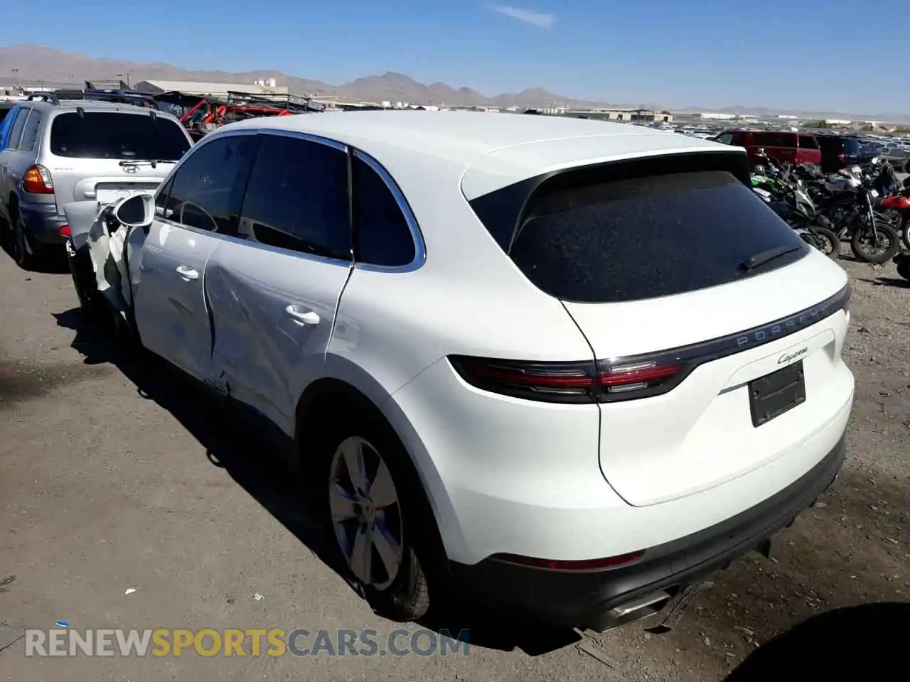 3 Photograph of a damaged car WP1AA2AY0LDA01002 PORSCHE CAYENNE 2020
