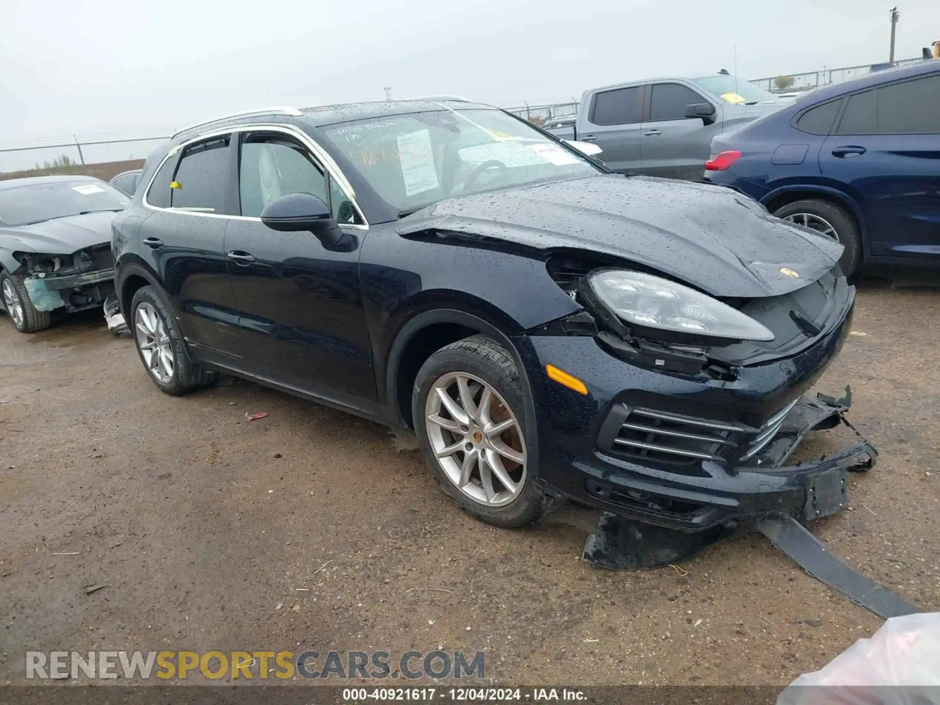 1 Photograph of a damaged car WP1AA2AY0LDA03512 PORSCHE CAYENNE 2020
