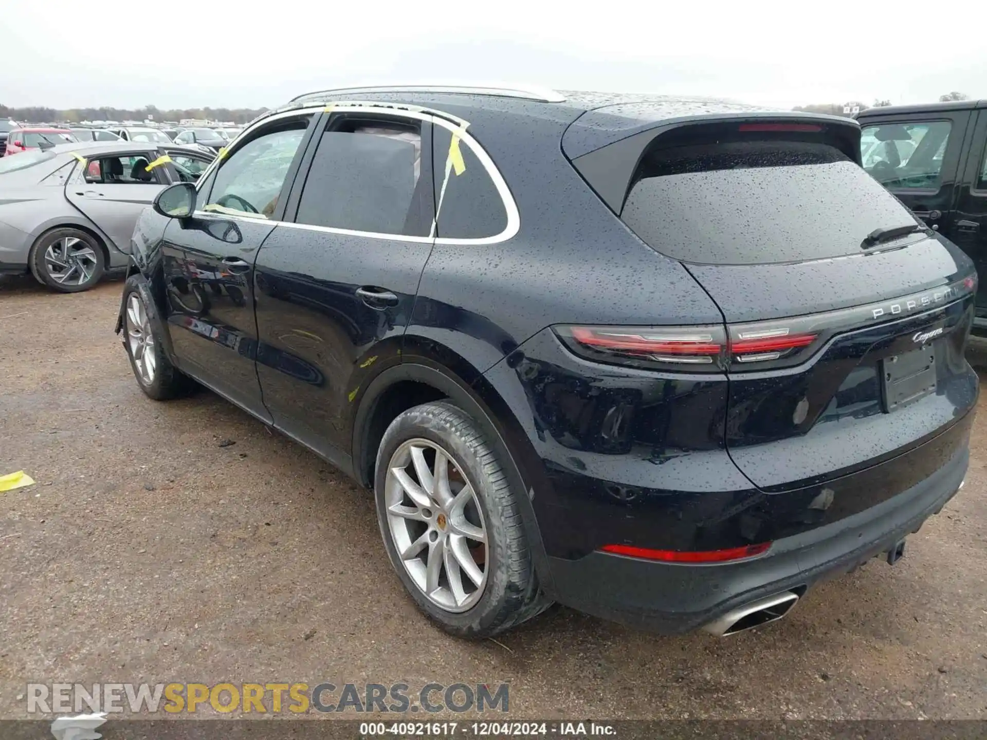 3 Photograph of a damaged car WP1AA2AY0LDA03512 PORSCHE CAYENNE 2020