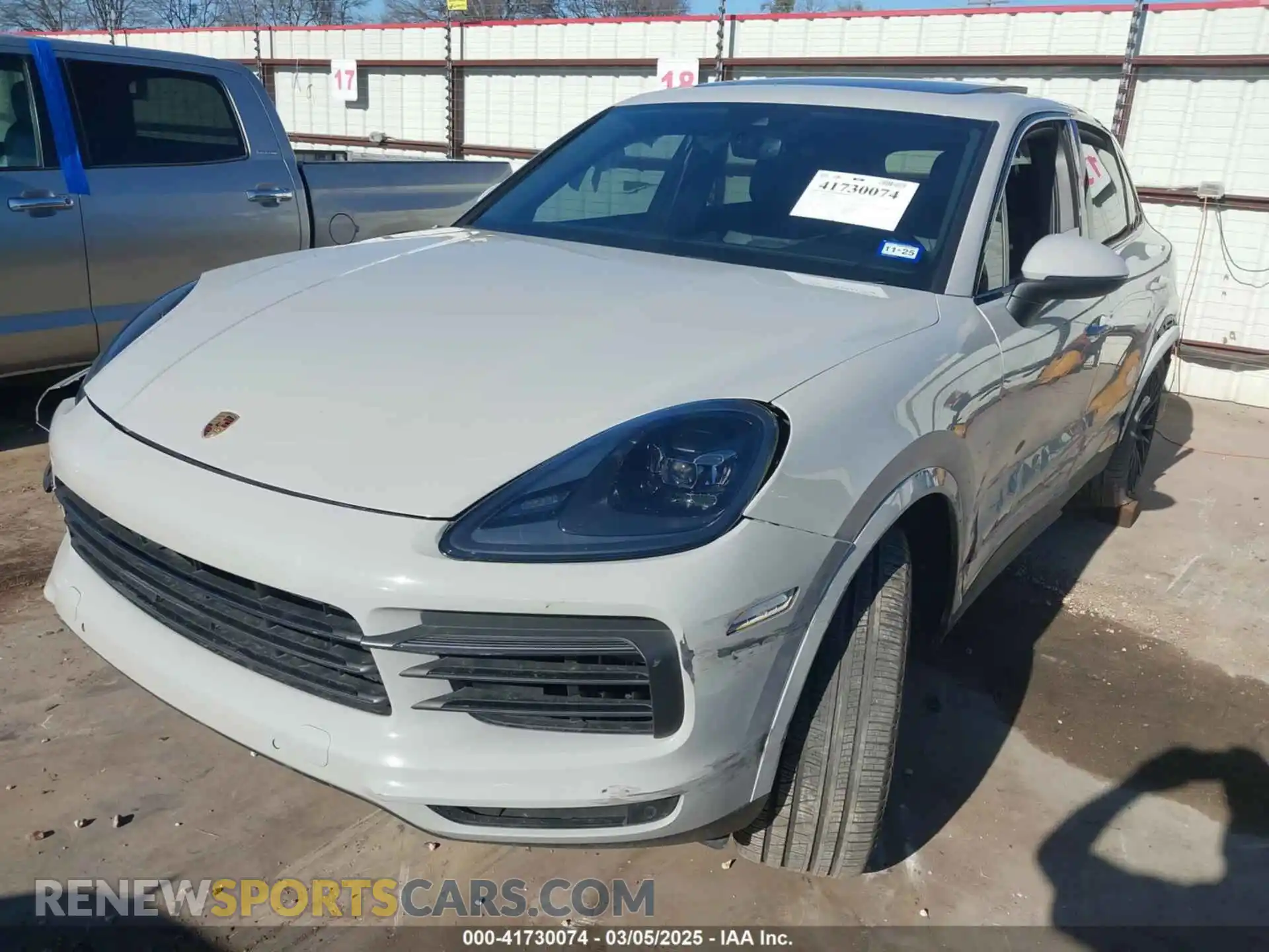 2 Photograph of a damaged car WP1AA2AY1LDA07276 PORSCHE CAYENNE 2020