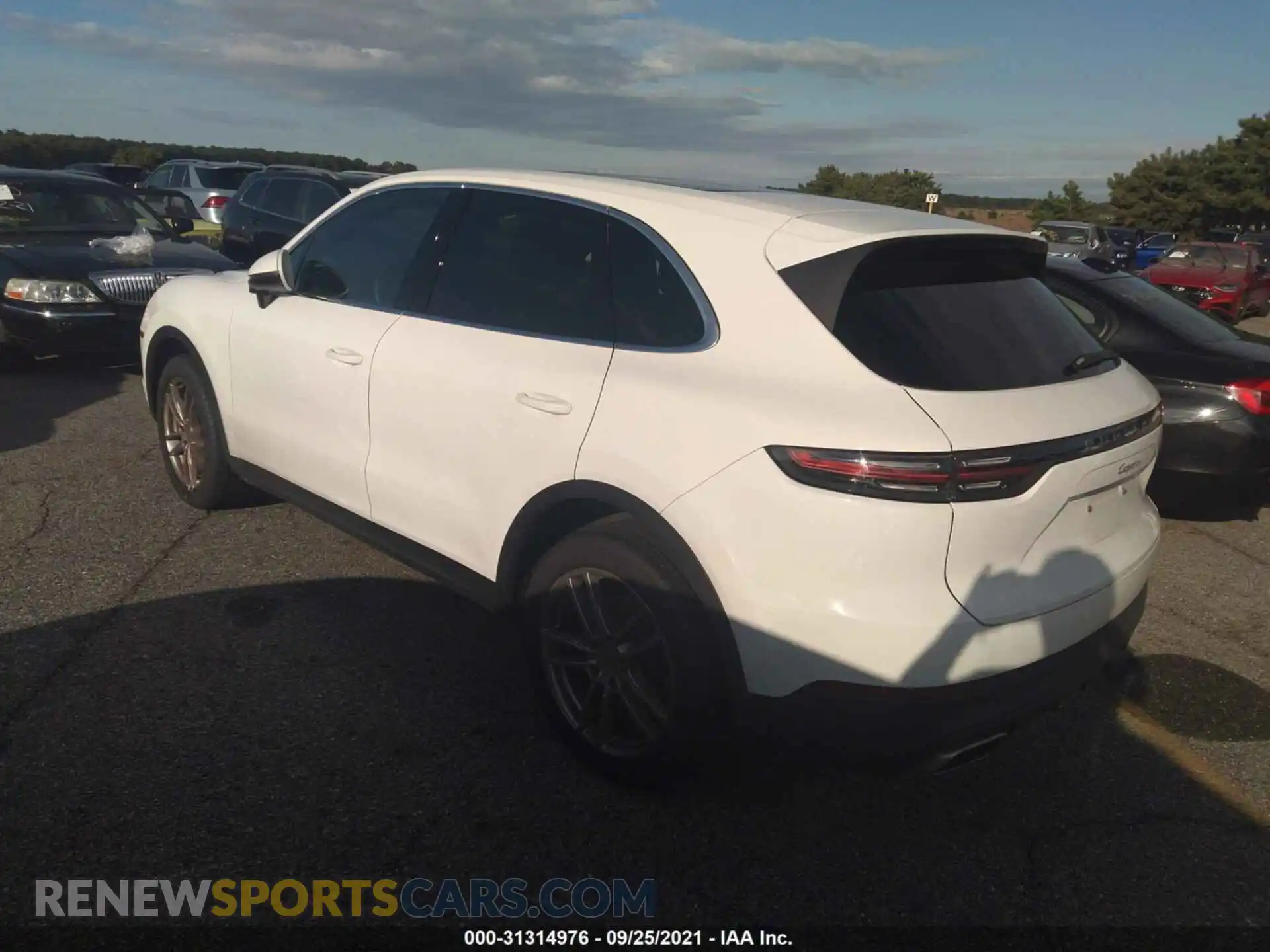 3 Photograph of a damaged car WP1AA2AY1LDA08802 PORSCHE CAYENNE 2020