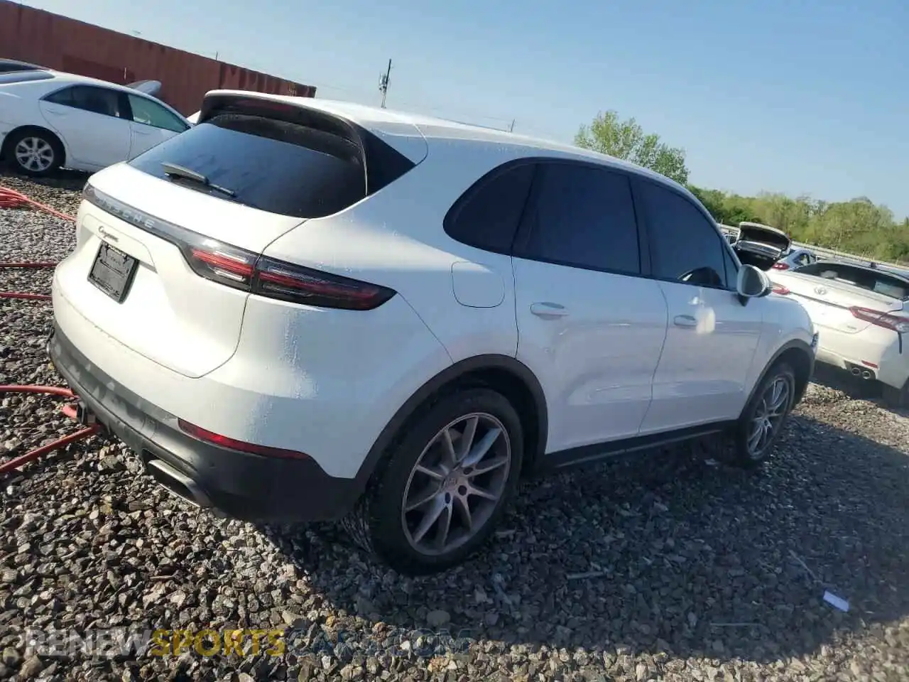 3 Photograph of a damaged car WP1AA2AY2LDA03933 PORSCHE CAYENNE 2020