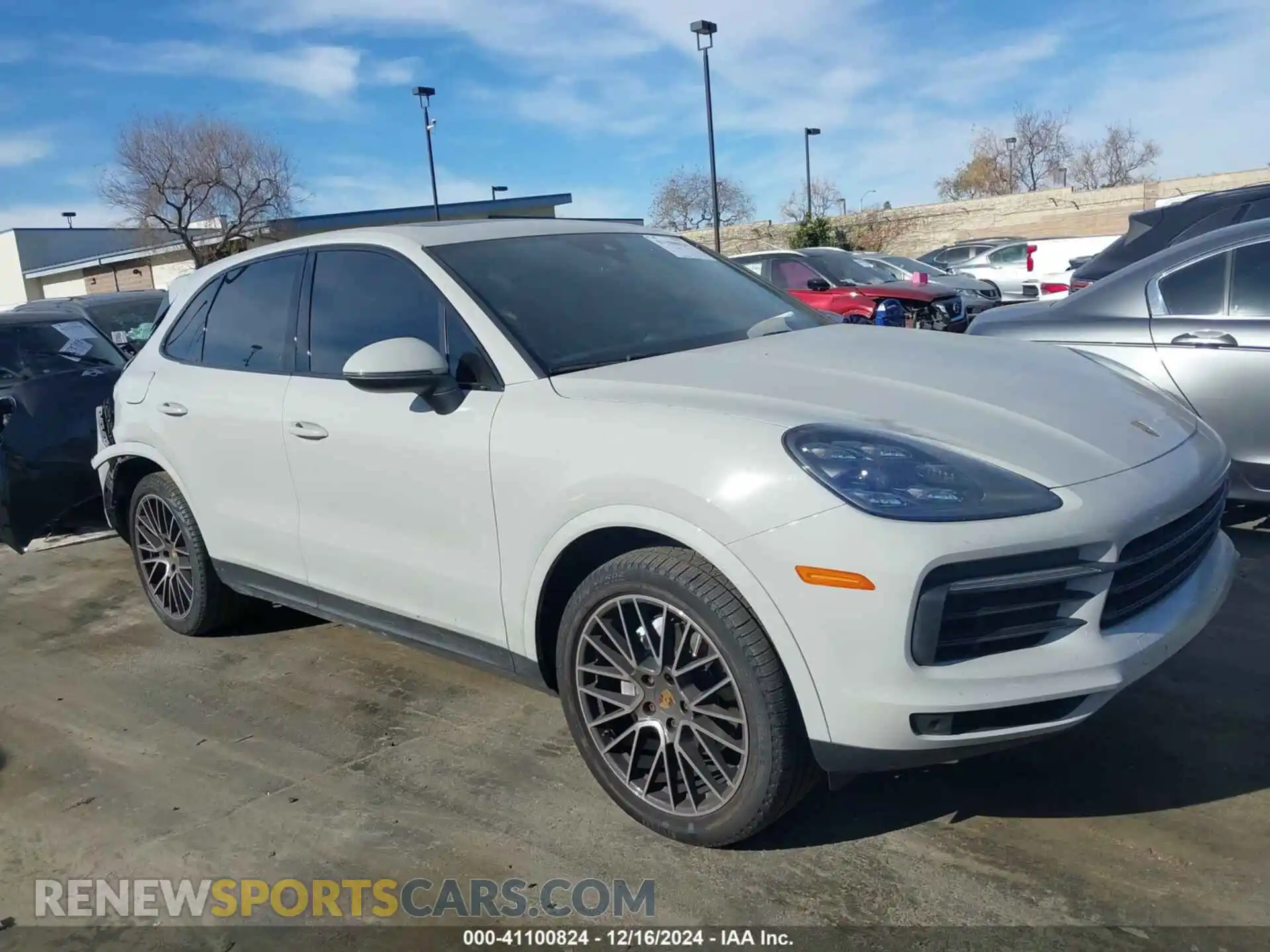 1 Photograph of a damaged car WP1AA2AY2LDA06900 PORSCHE CAYENNE 2020