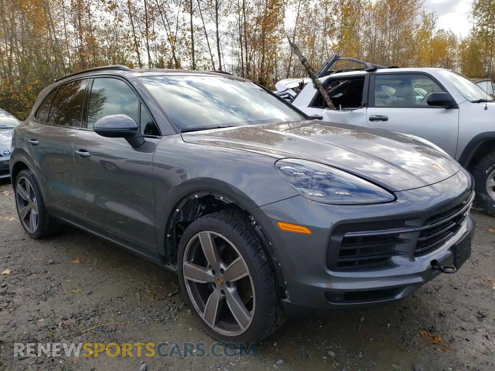 1 Photograph of a damaged car WP1AA2AY3LDA03942 PORSCHE CAYENNE 2020