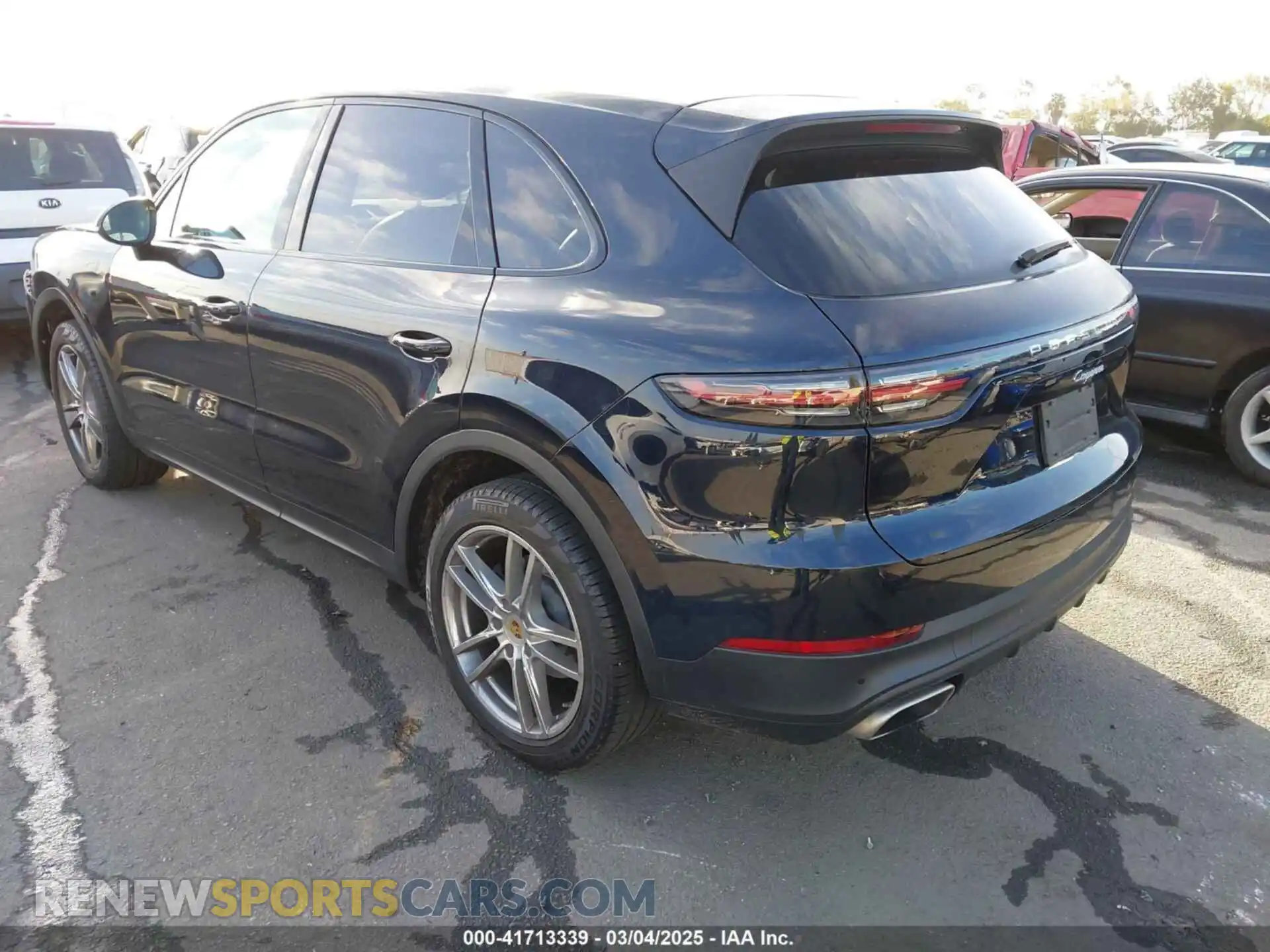 3 Photograph of a damaged car WP1AA2AY3LDA04136 PORSCHE CAYENNE 2020
