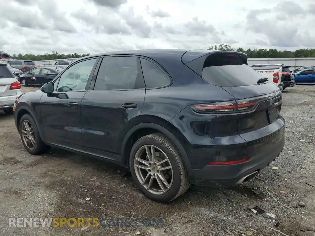 2 Photograph of a damaged car WP1AA2AY3LDA06095 PORSCHE CAYENNE 2020