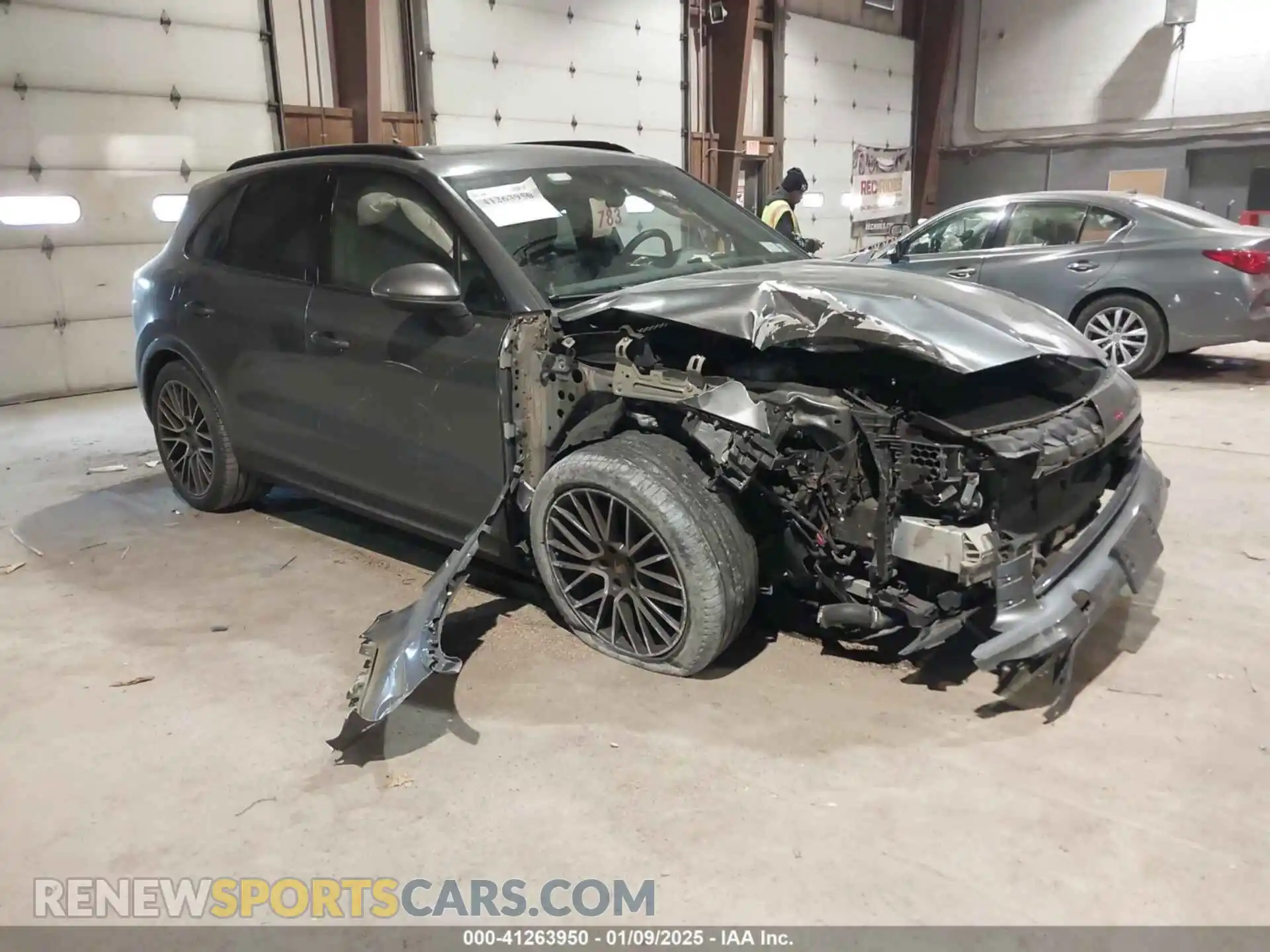 1 Photograph of a damaged car WP1AA2AY4LDA03853 PORSCHE CAYENNE 2020