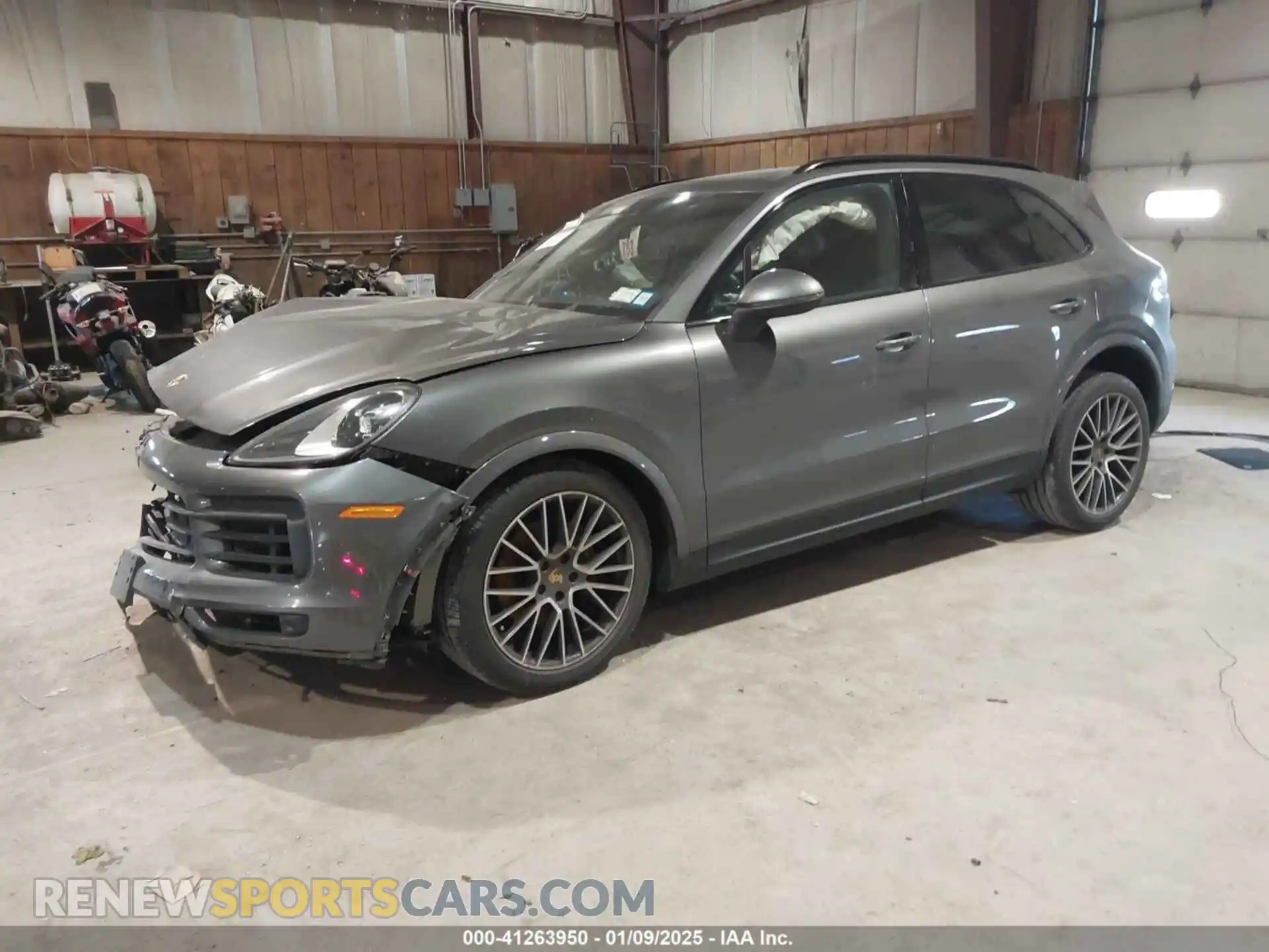 2 Photograph of a damaged car WP1AA2AY4LDA03853 PORSCHE CAYENNE 2020