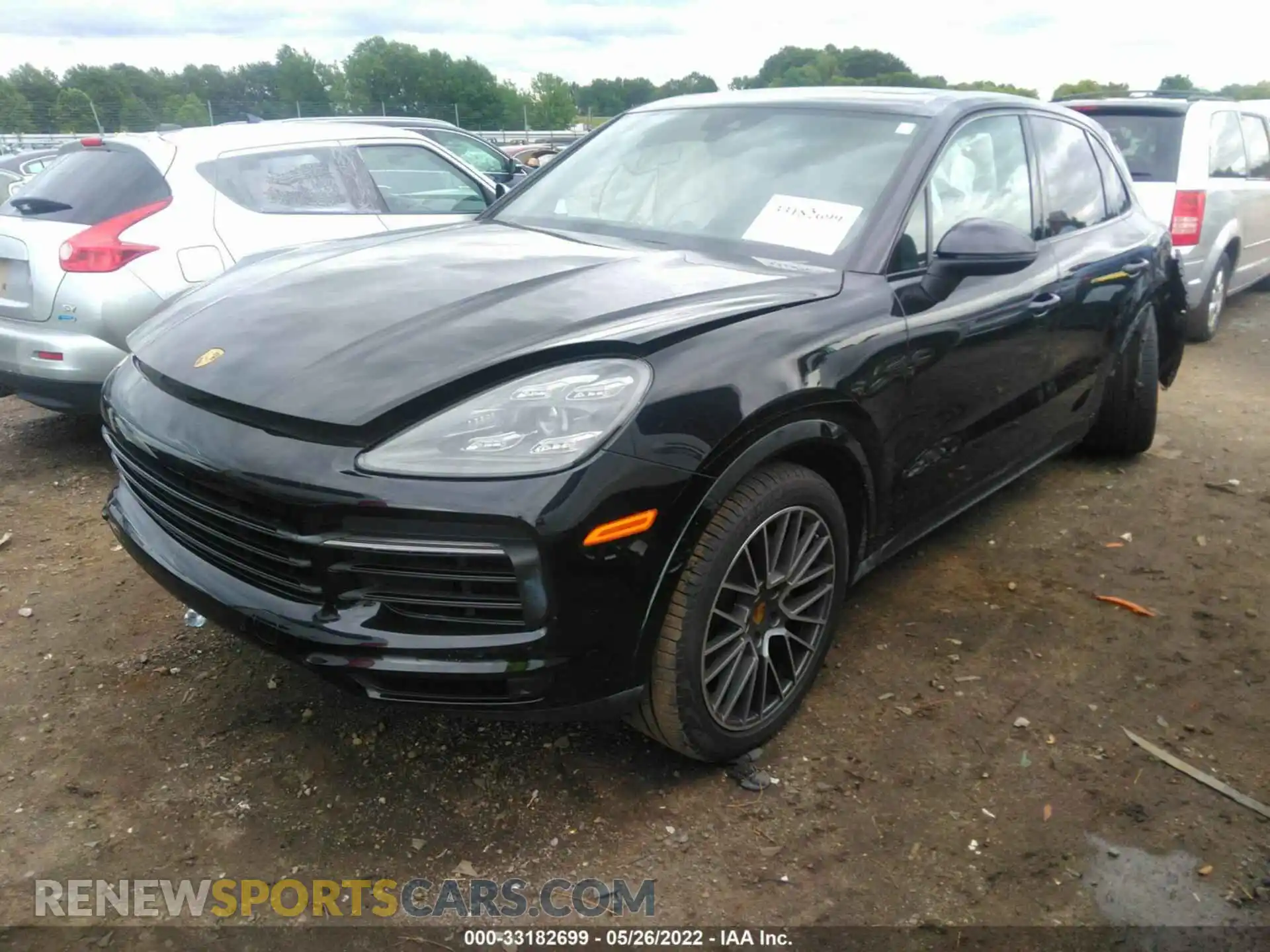 2 Photograph of a damaged car WP1AA2AY4LDA07790 PORSCHE CAYENNE 2020