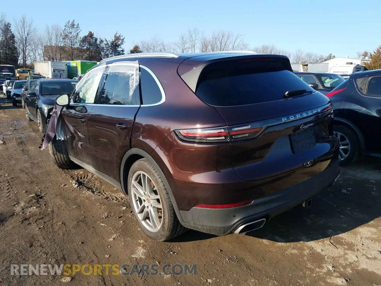 3 Photograph of a damaged car WP1AA2AY4LDA07952 PORSCHE CAYENNE 2020