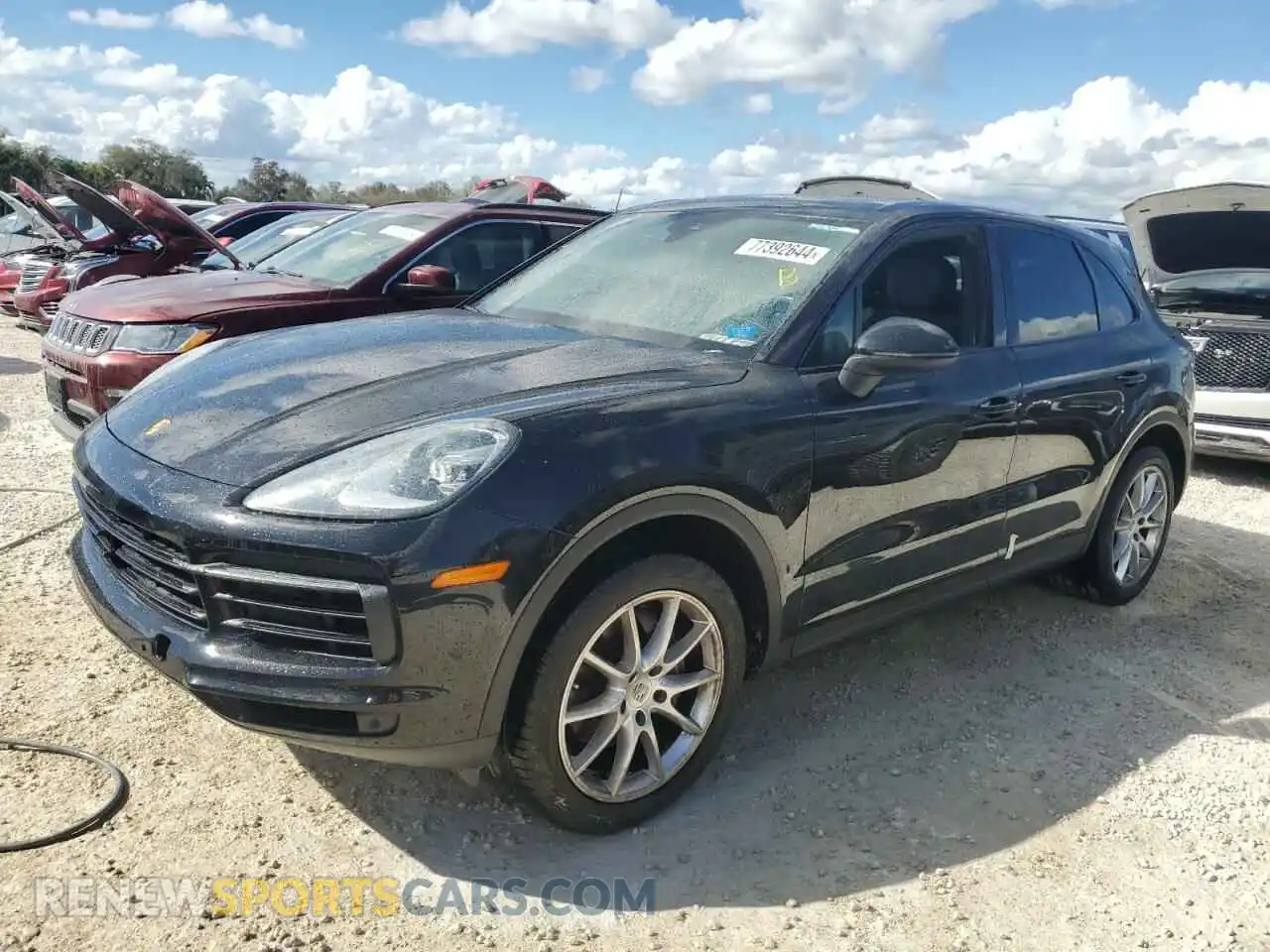 1 Photograph of a damaged car WP1AA2AY5LDA02176 PORSCHE CAYENNE 2020