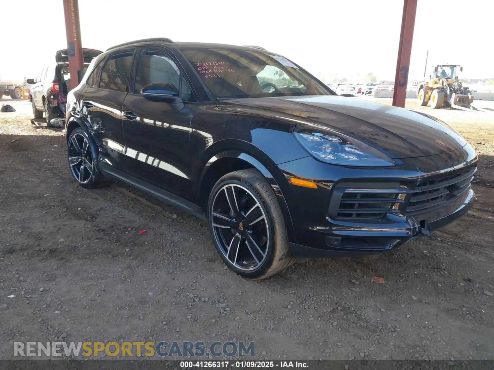 1 Photograph of a damaged car WP1AA2AY5LDA06521 PORSCHE CAYENNE 2020