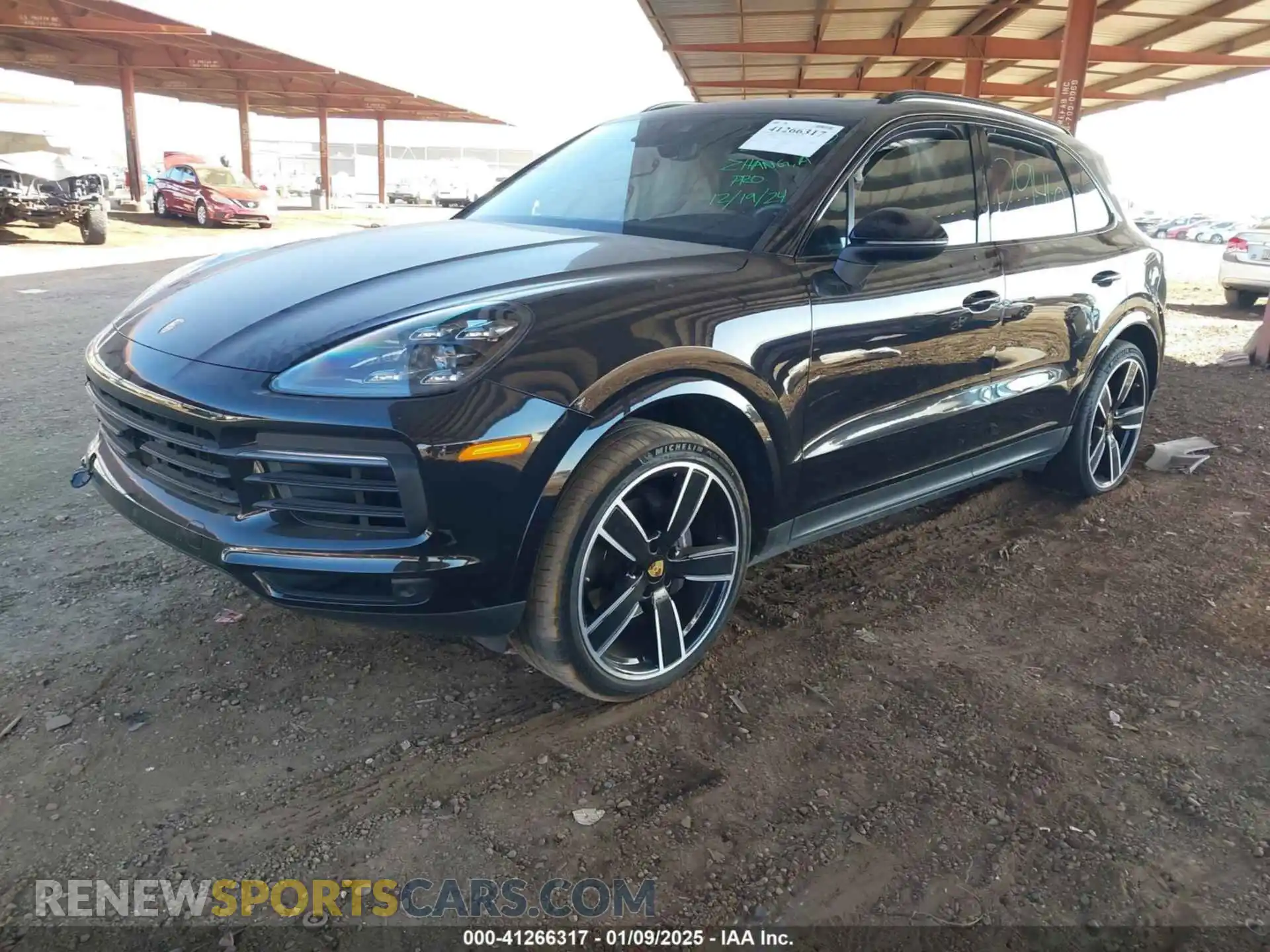2 Photograph of a damaged car WP1AA2AY5LDA06521 PORSCHE CAYENNE 2020