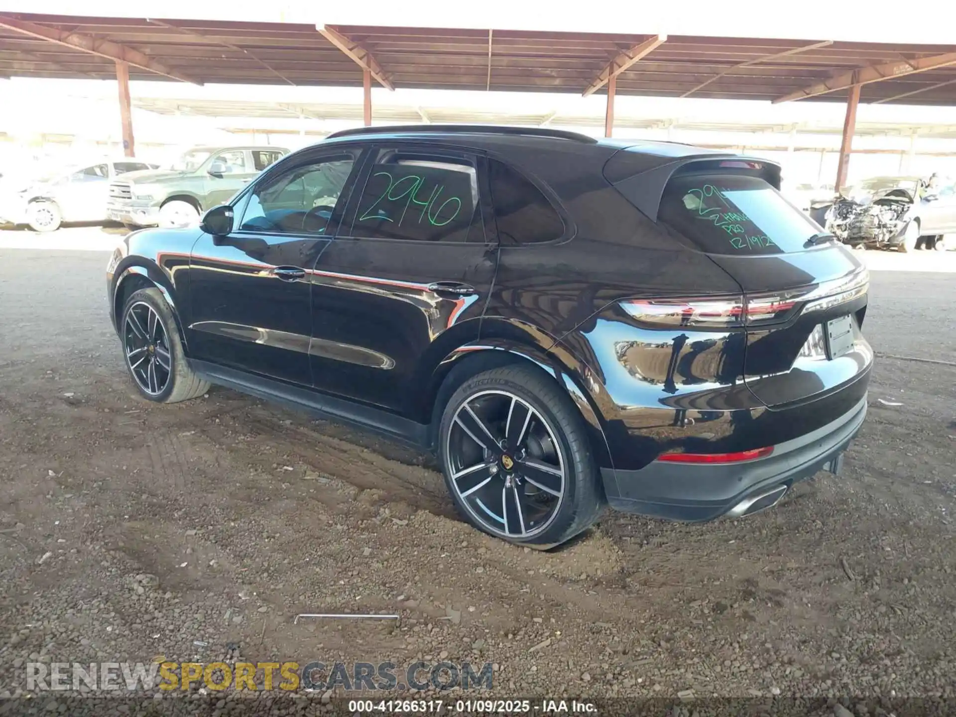 3 Photograph of a damaged car WP1AA2AY5LDA06521 PORSCHE CAYENNE 2020