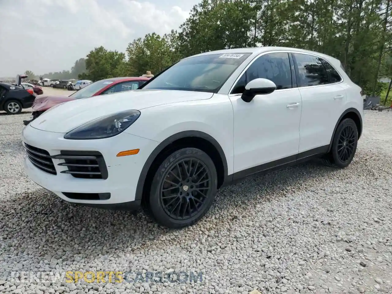 1 Photograph of a damaged car WP1AA2AY5LDA08656 PORSCHE CAYENNE 2020