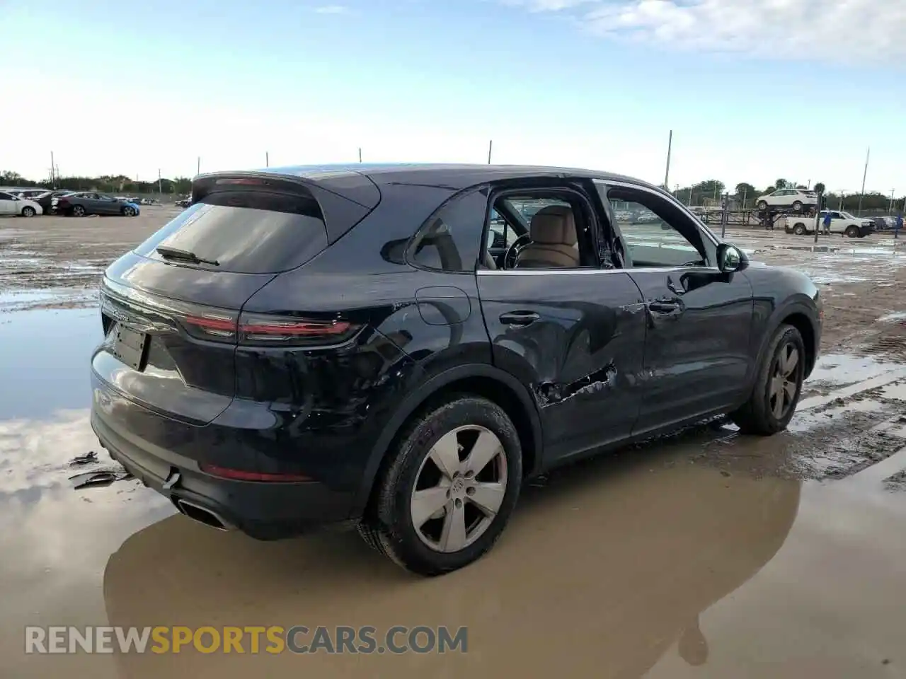 3 Photograph of a damaged car WP1AA2AY6LDA02008 PORSCHE CAYENNE 2020