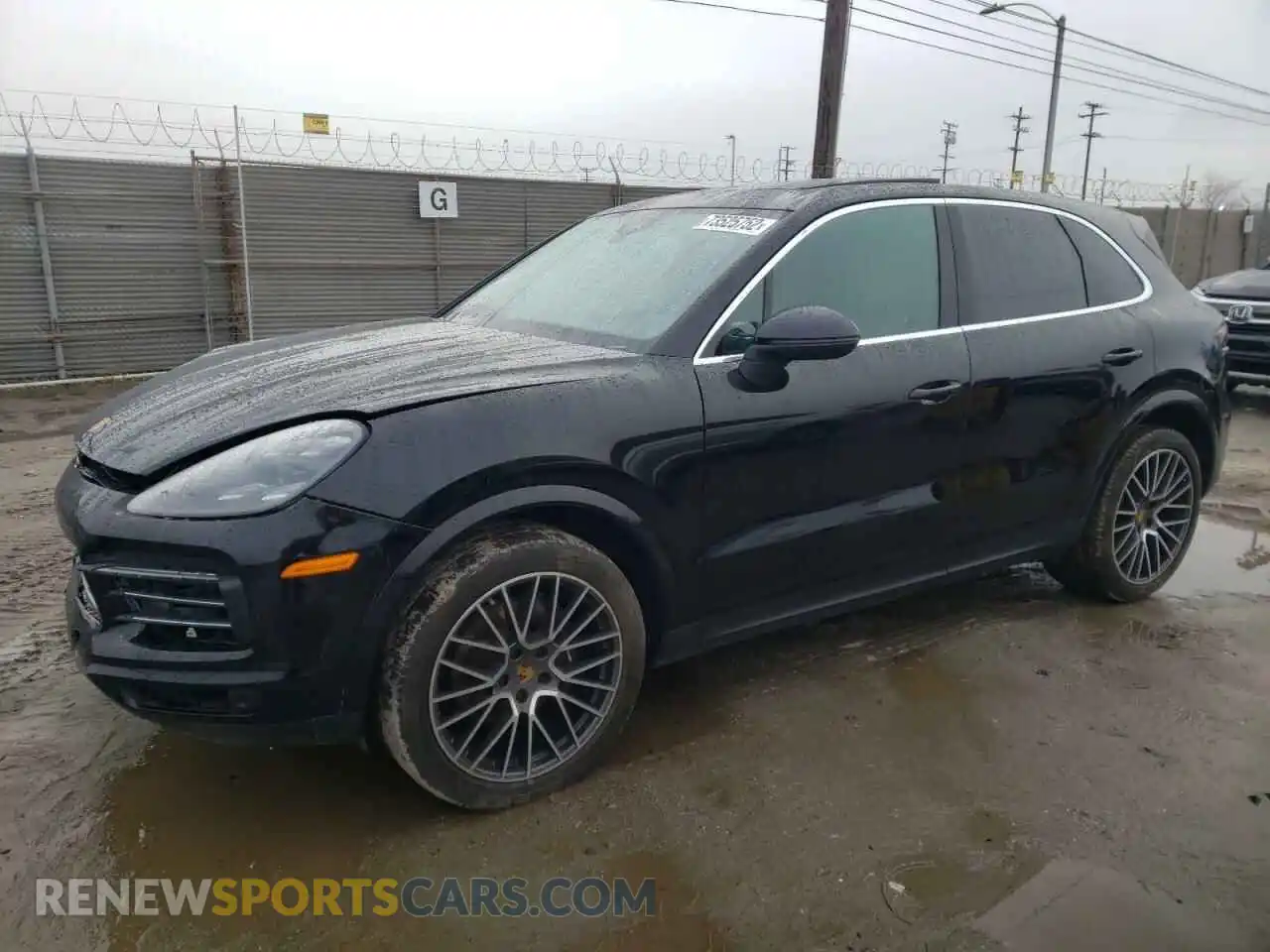 1 Photograph of a damaged car WP1AA2AY6LDA09492 PORSCHE CAYENNE 2020