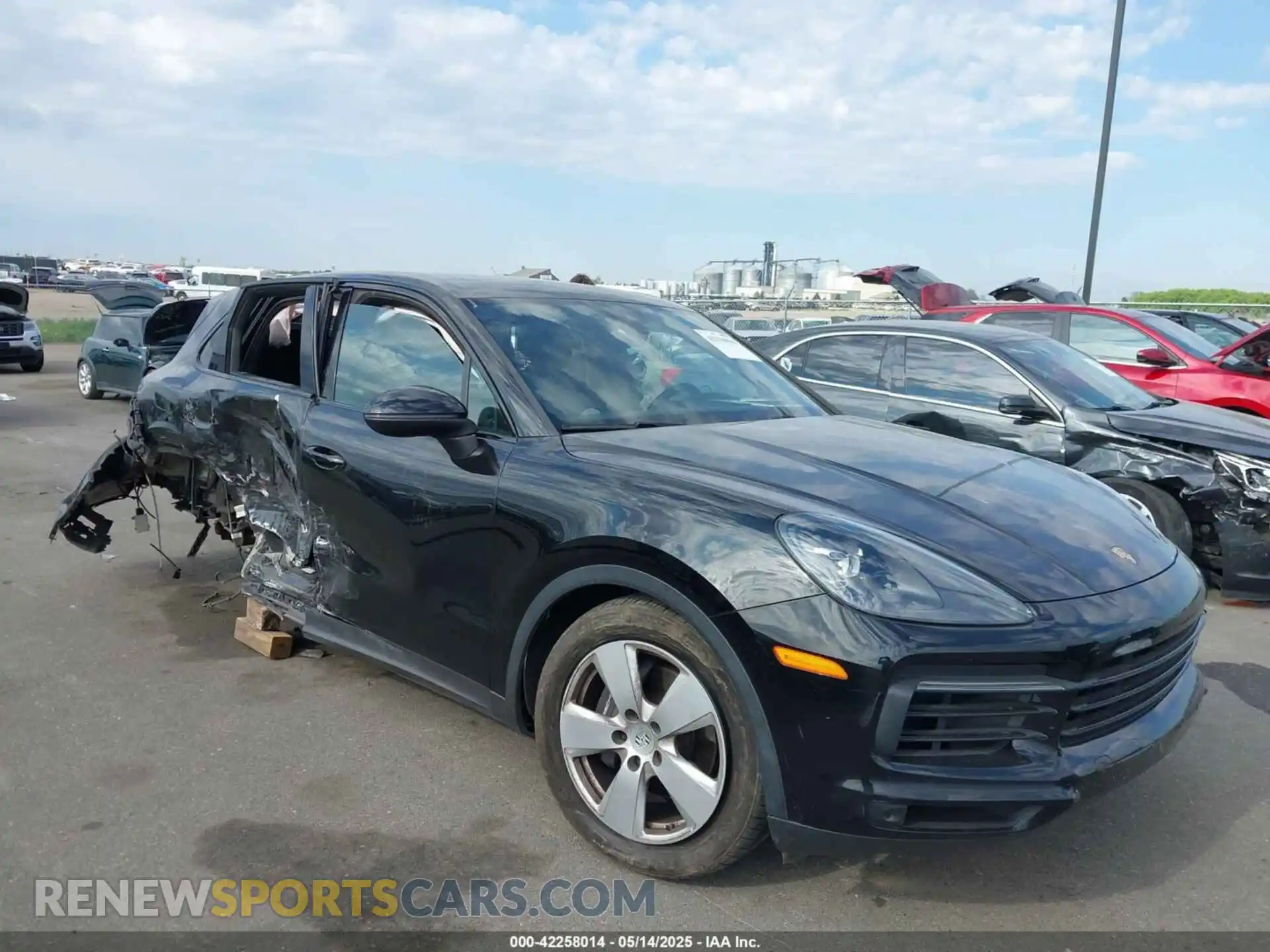 1 Photograph of a damaged car WP1AA2AY7LDA01031 PORSCHE CAYENNE 2020