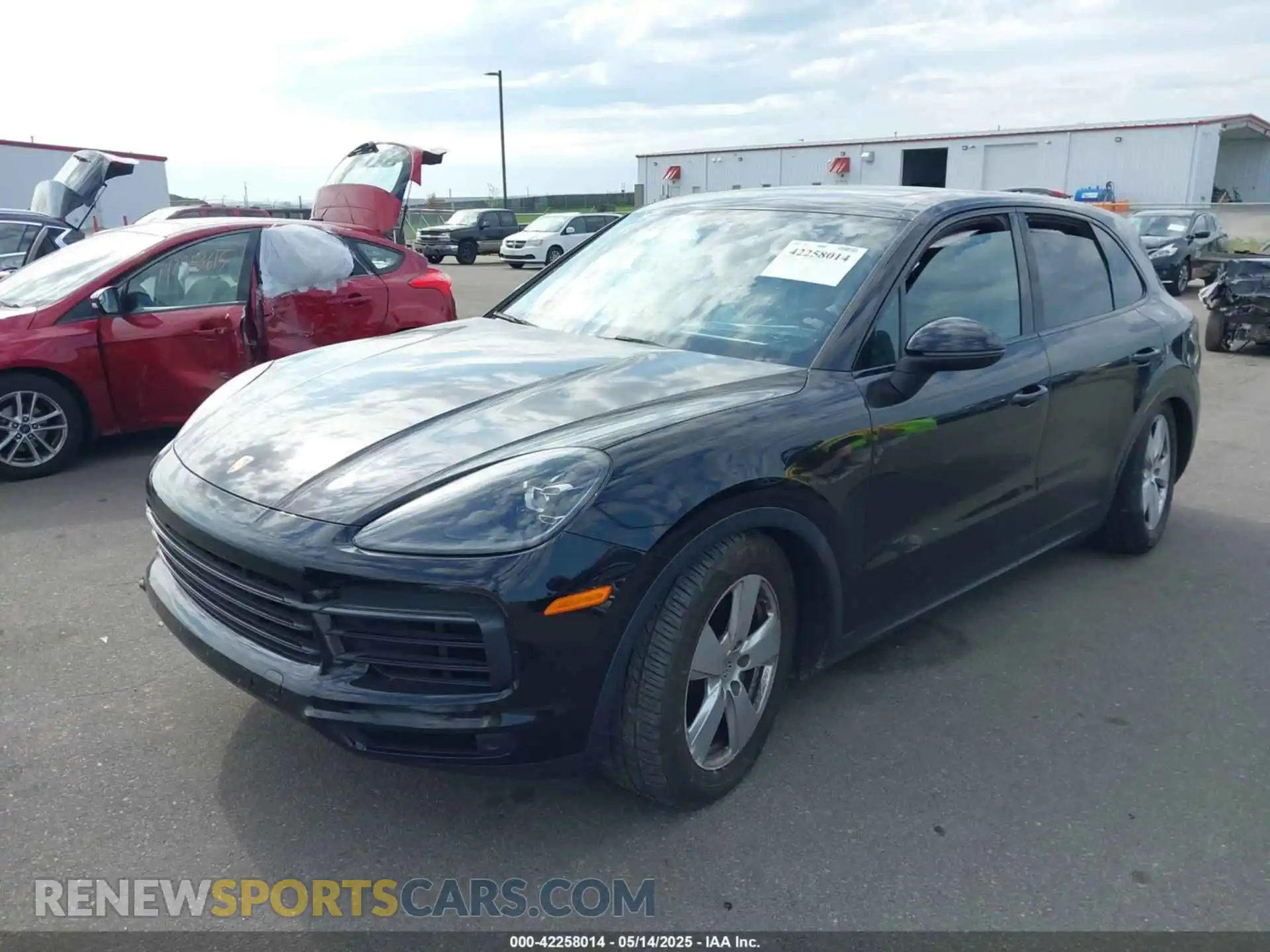 2 Photograph of a damaged car WP1AA2AY7LDA01031 PORSCHE CAYENNE 2020