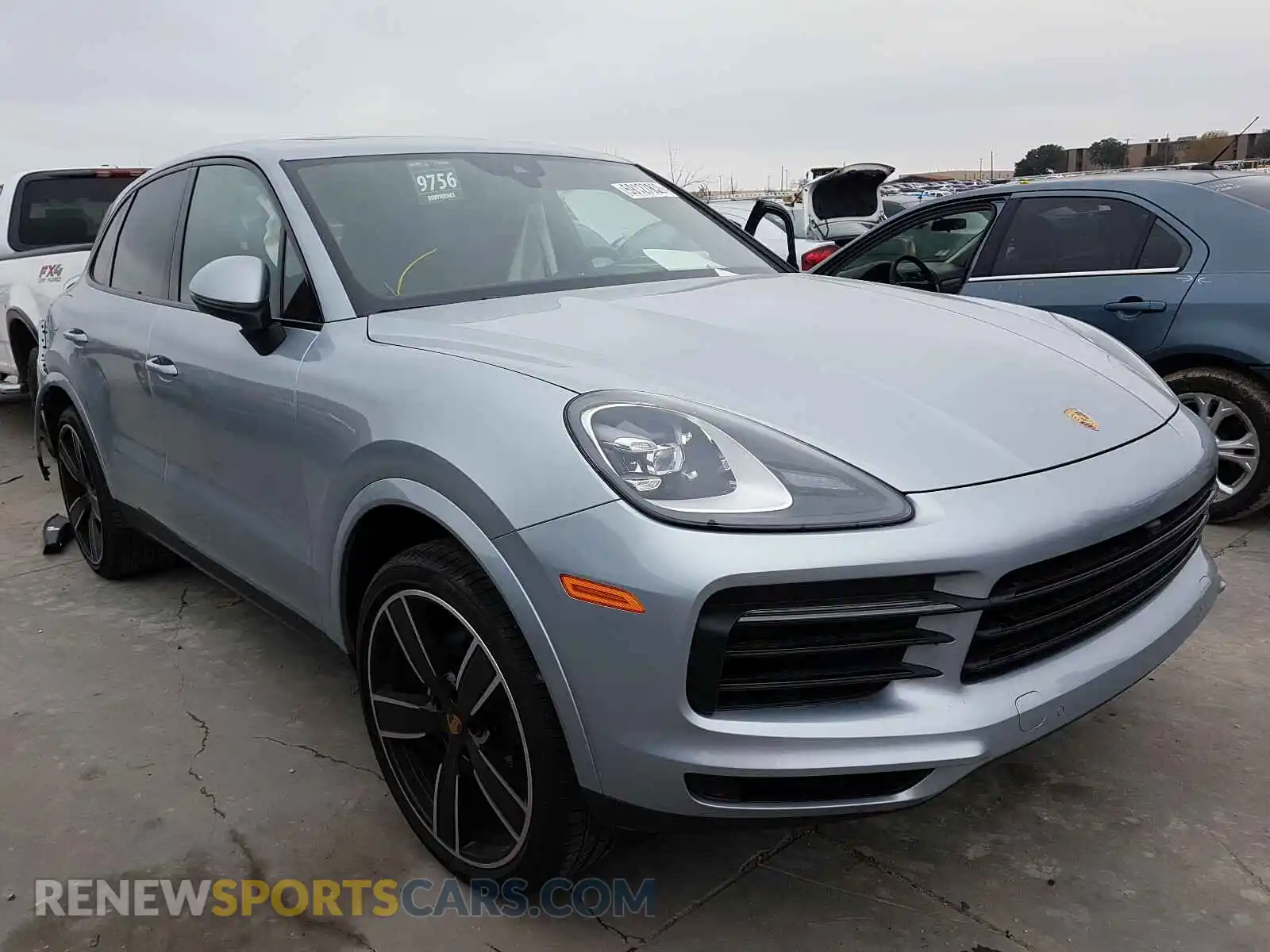 1 Photograph of a damaged car WP1AA2AY7LDA04060 PORSCHE CAYENNE 2020