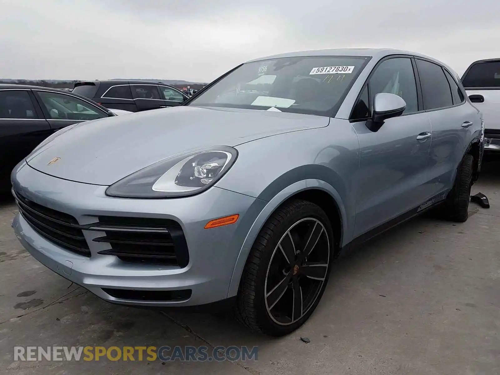 2 Photograph of a damaged car WP1AA2AY7LDA04060 PORSCHE CAYENNE 2020