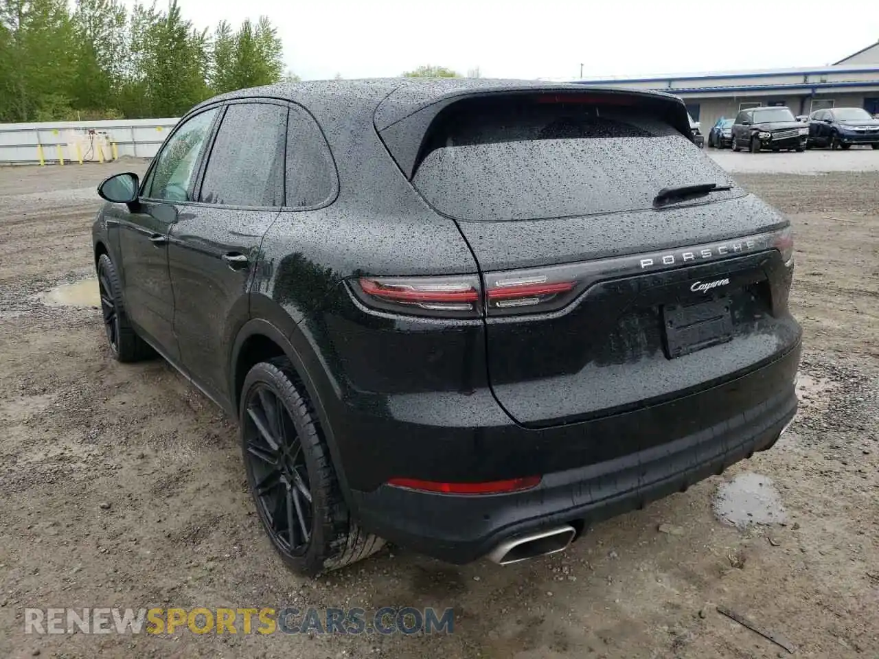 3 Photograph of a damaged car WP1AA2AY8LDA02074 PORSCHE CAYENNE 2020