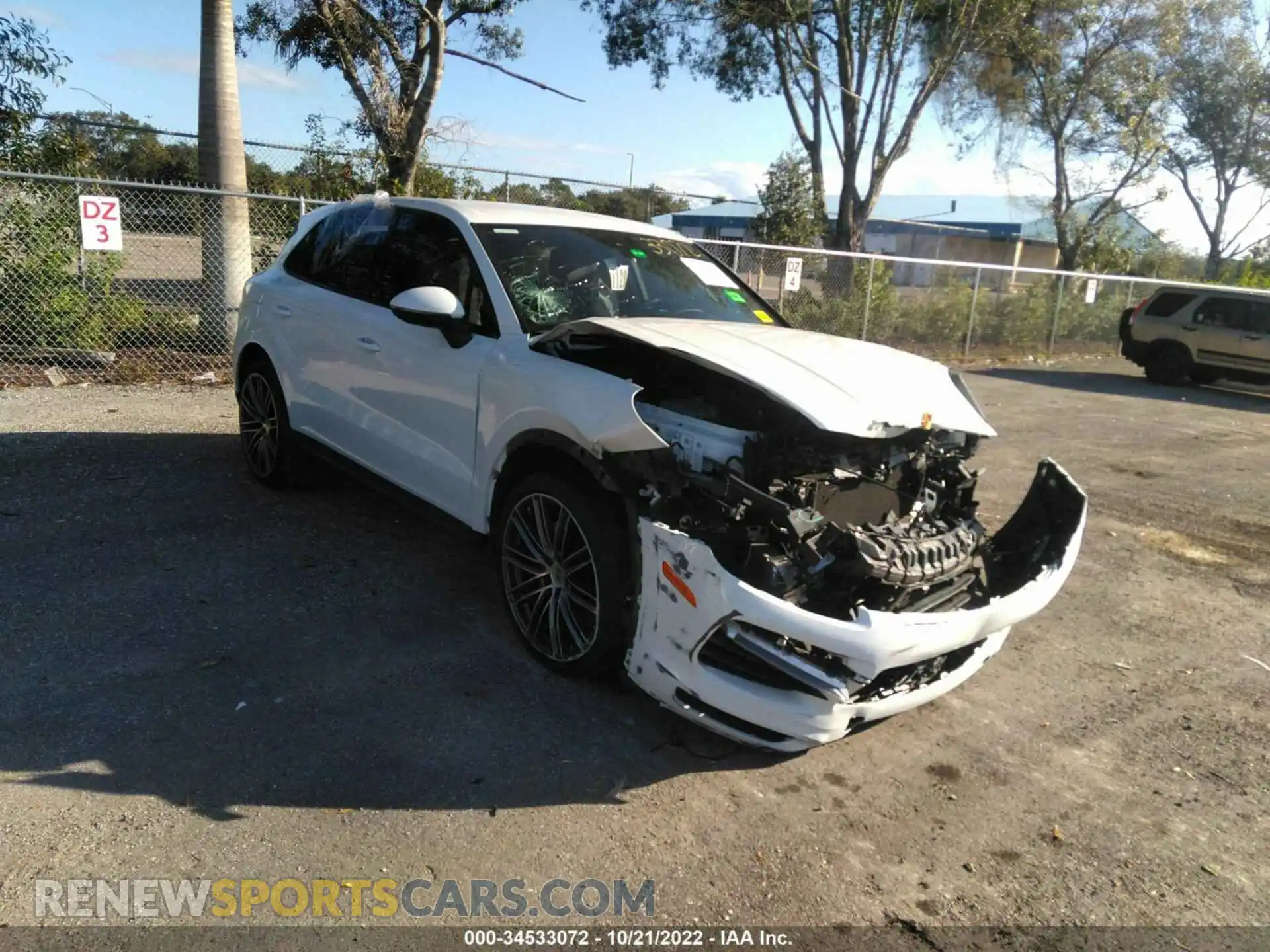 1 fotografías del automóvil dañado WP1AA2AY8LDA03791 PORSCHE CAYENNE 2020