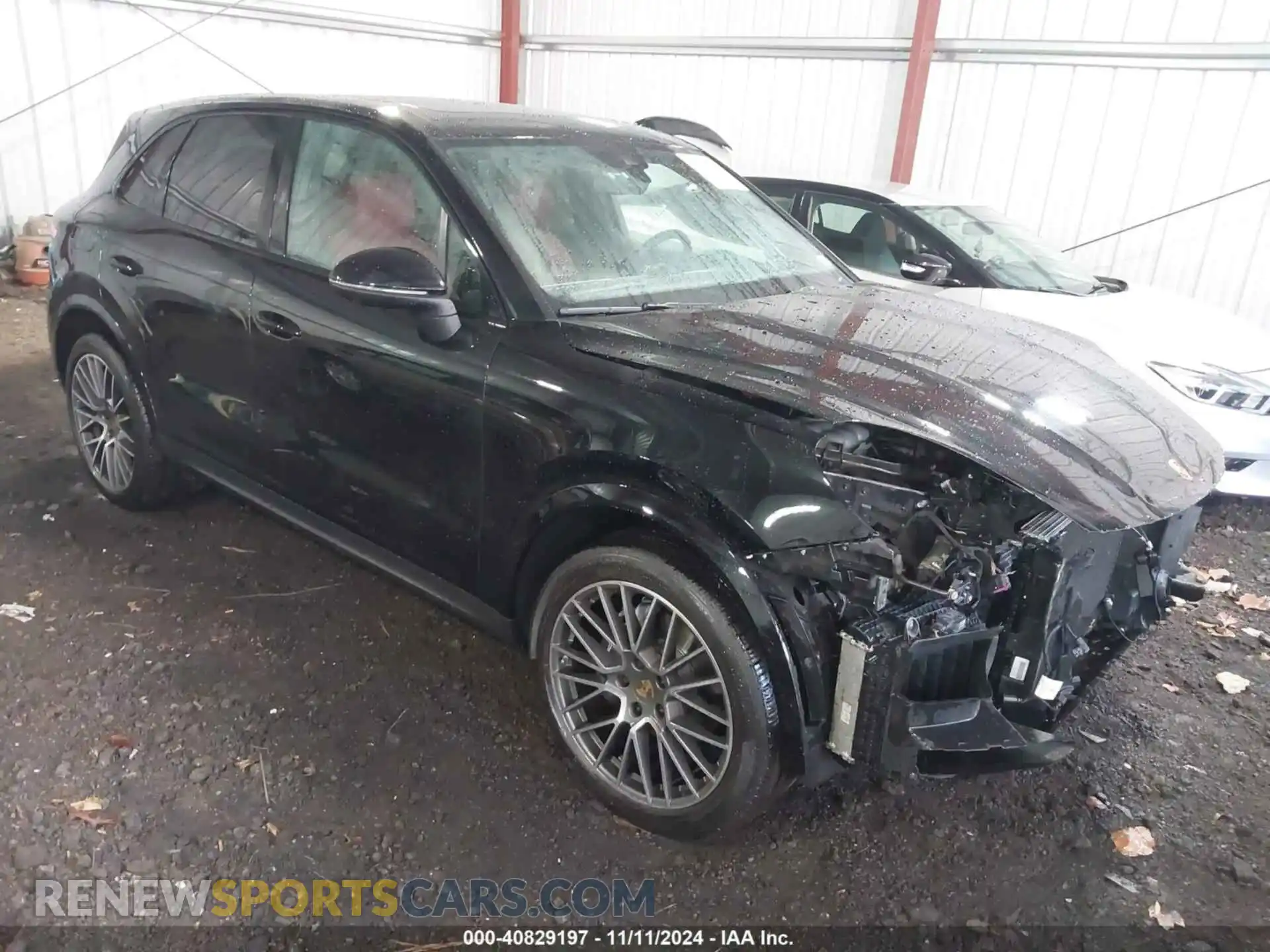 1 Photograph of a damaged car WP1AA2AY8LDA06206 PORSCHE CAYENNE 2020