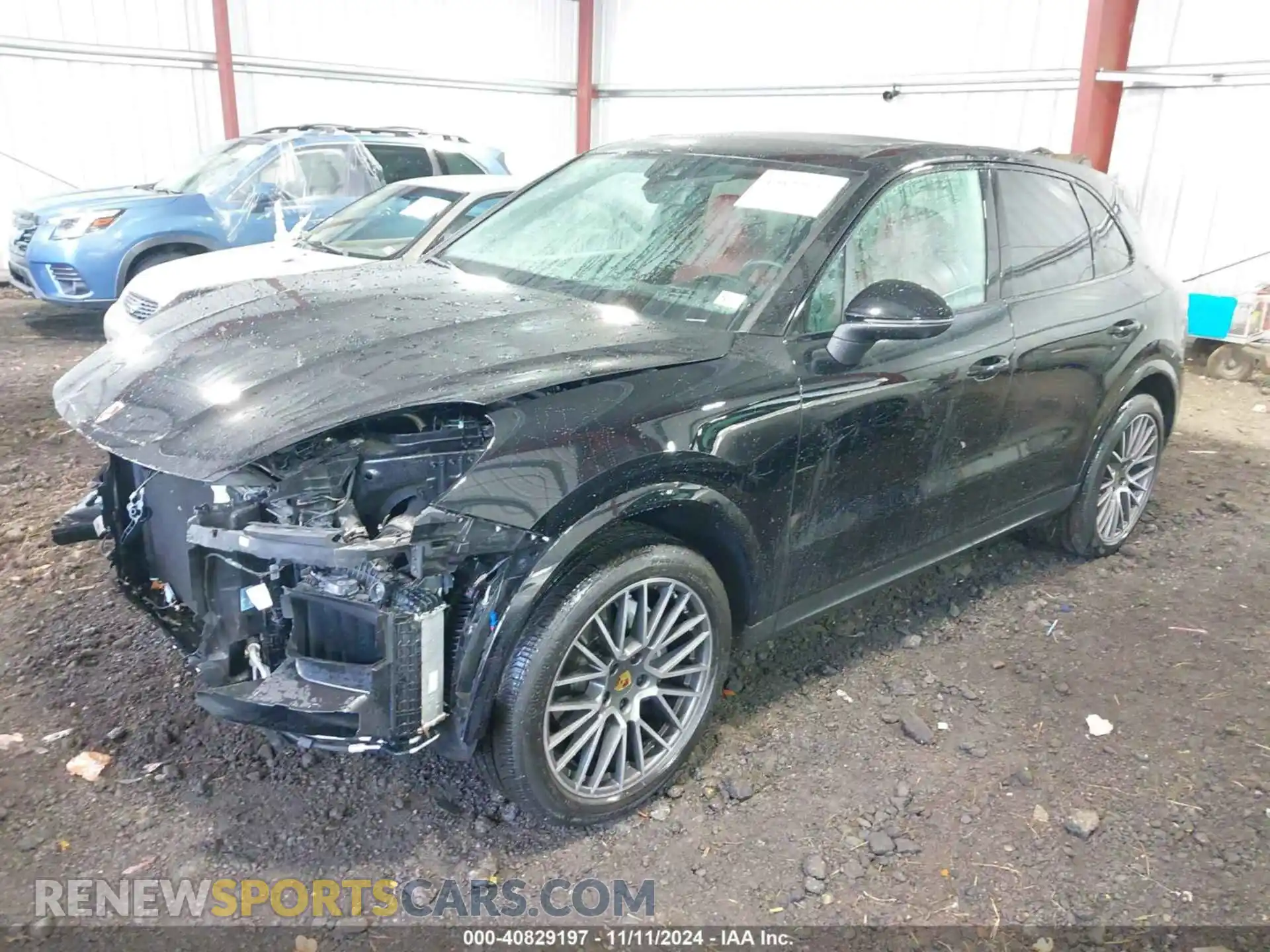 2 Photograph of a damaged car WP1AA2AY8LDA06206 PORSCHE CAYENNE 2020