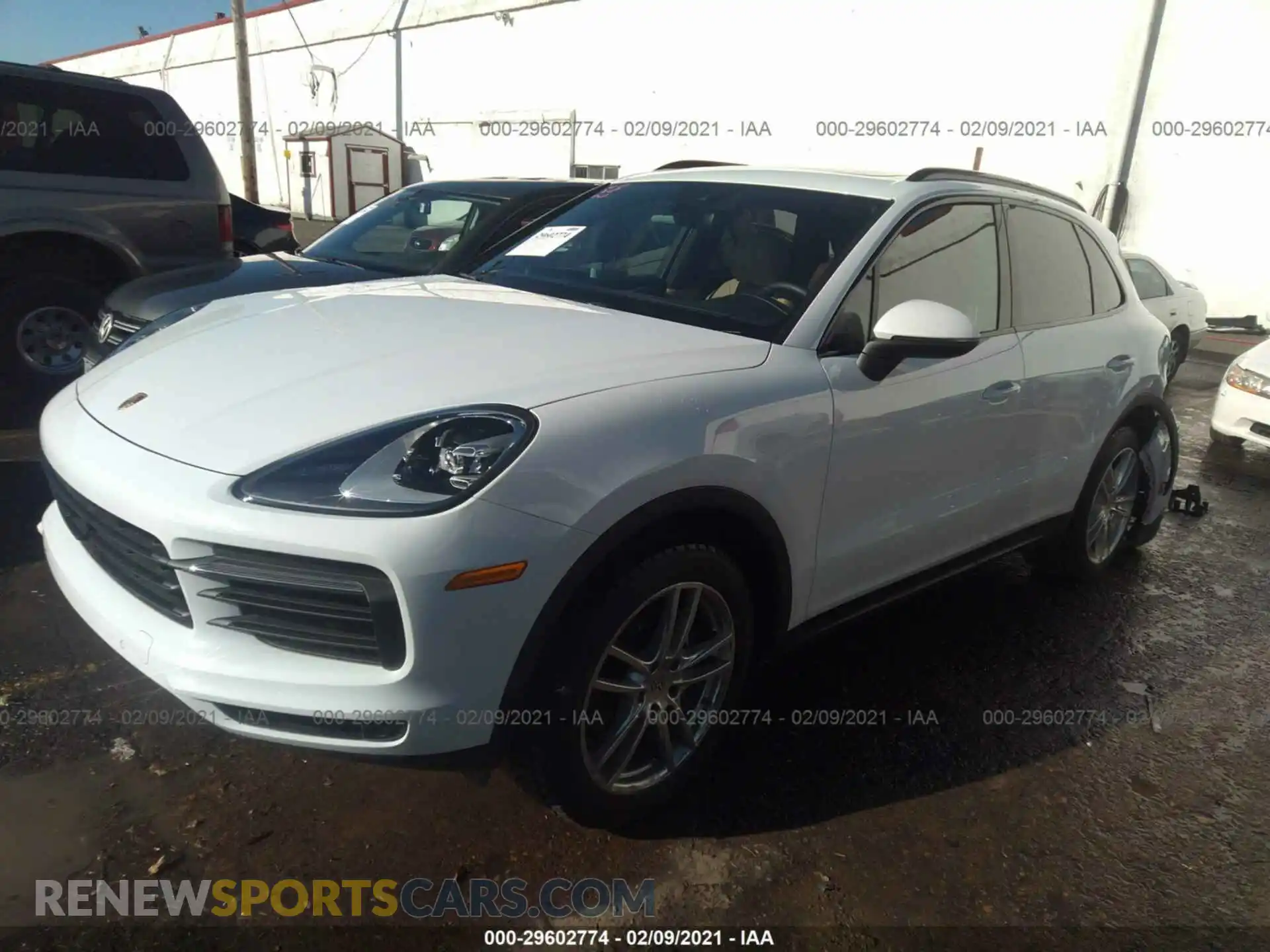 2 Photograph of a damaged car WP1AA2AY8LDA08280 PORSCHE CAYENNE 2020
