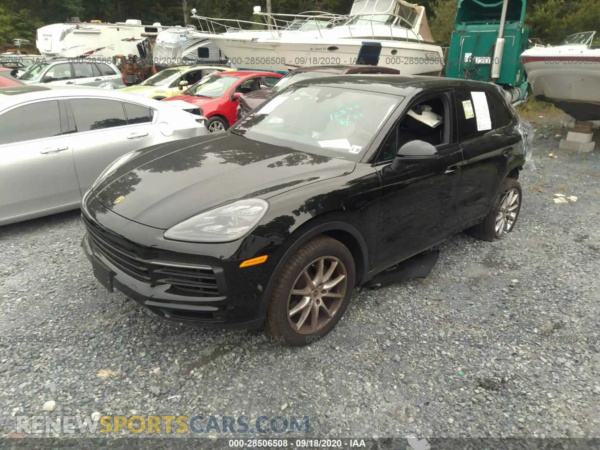 2 Photograph of a damaged car WP1AA2AY9LDA03282 PORSCHE CAYENNE 2020