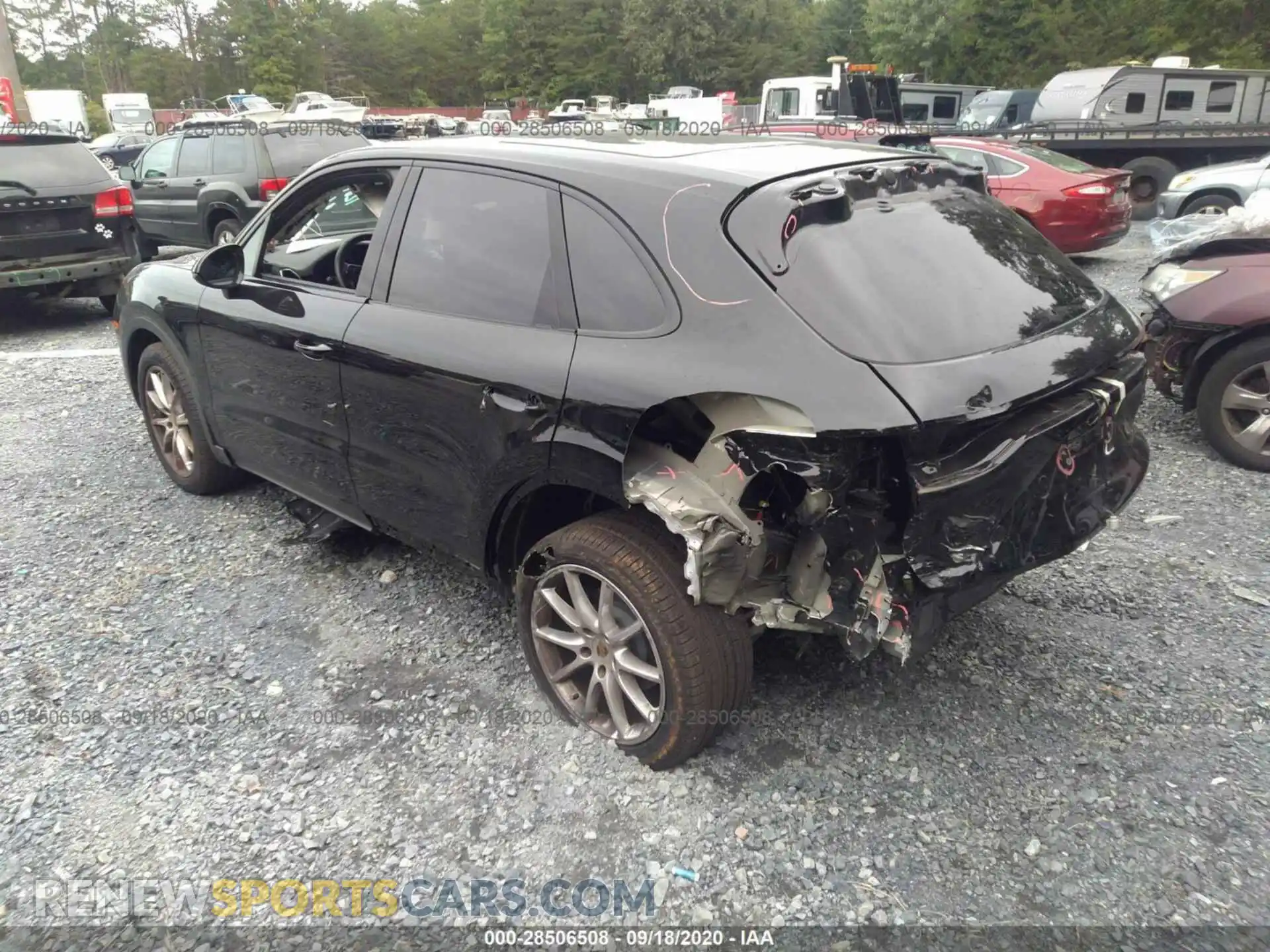 3 Photograph of a damaged car WP1AA2AY9LDA03282 PORSCHE CAYENNE 2020