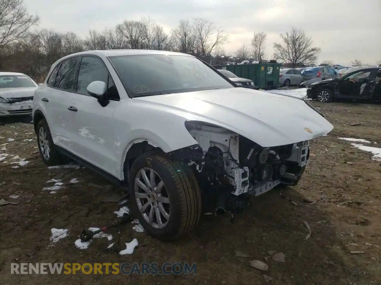 1 Photograph of a damaged car WP1AA2AY9LDA05419 PORSCHE CAYENNE 2020