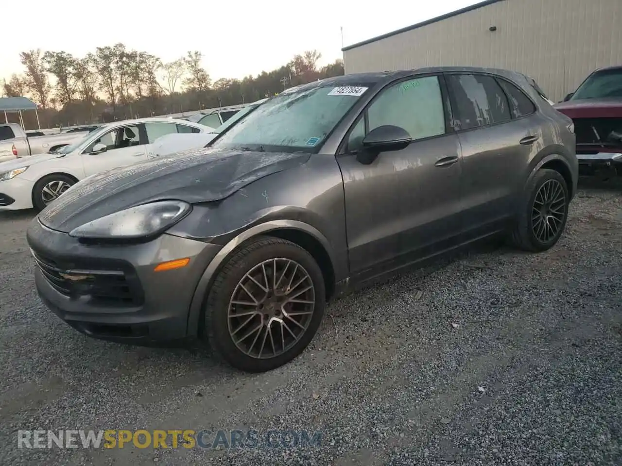 1 Photograph of a damaged car WP1AA2AYXLDA02464 PORSCHE CAYENNE 2020