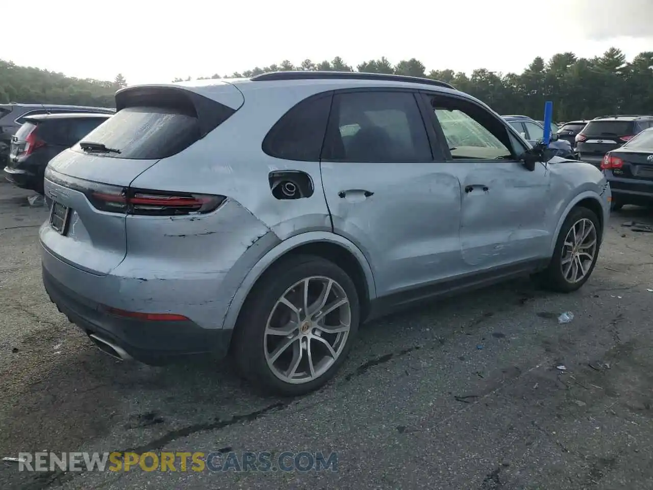 3 Photograph of a damaged car WP1AA2AYXLDA09124 PORSCHE CAYENNE 2020