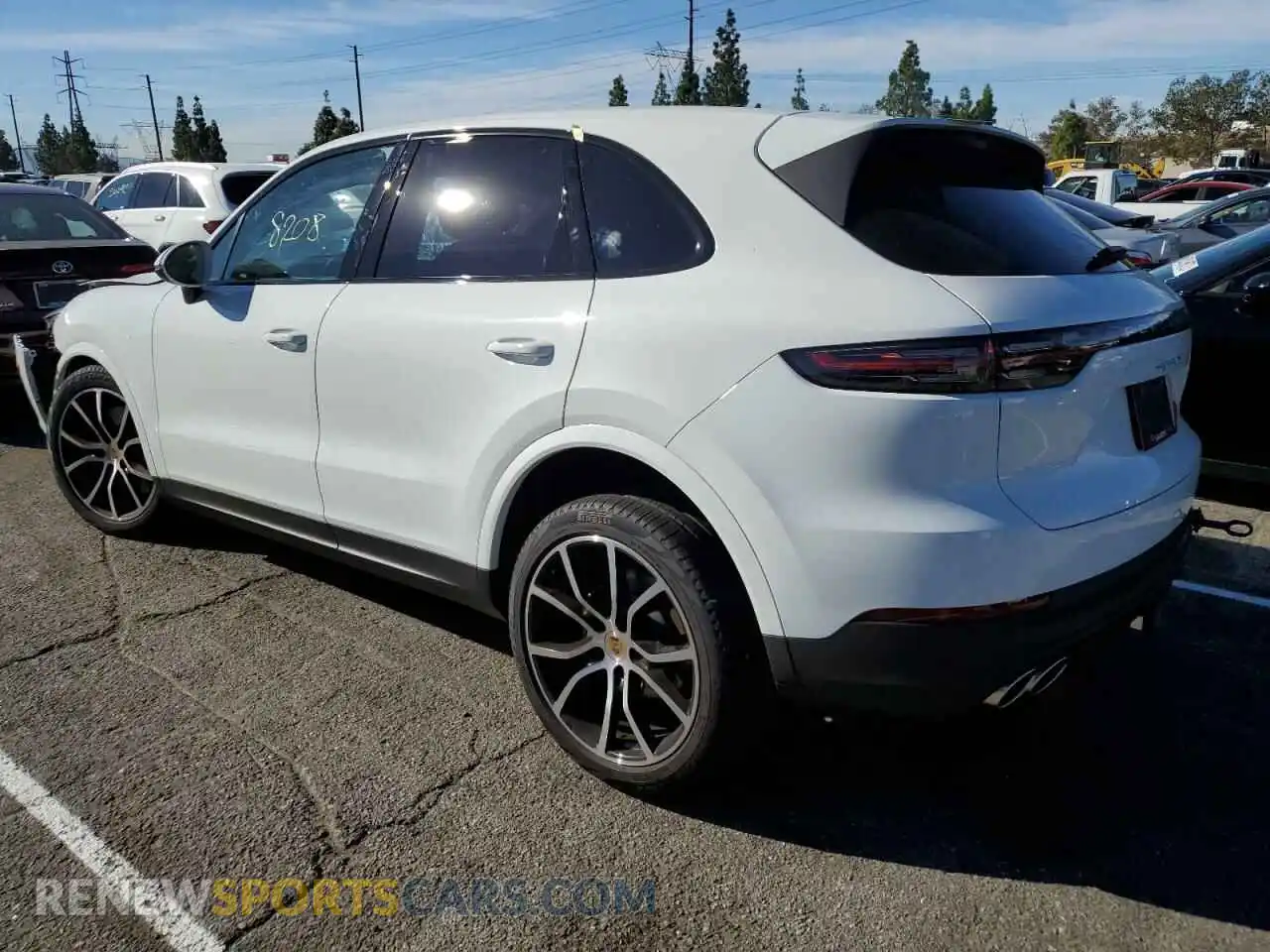 2 Photograph of a damaged car WP1AB2AY2LDA28067 PORSCHE CAYENNE 2020