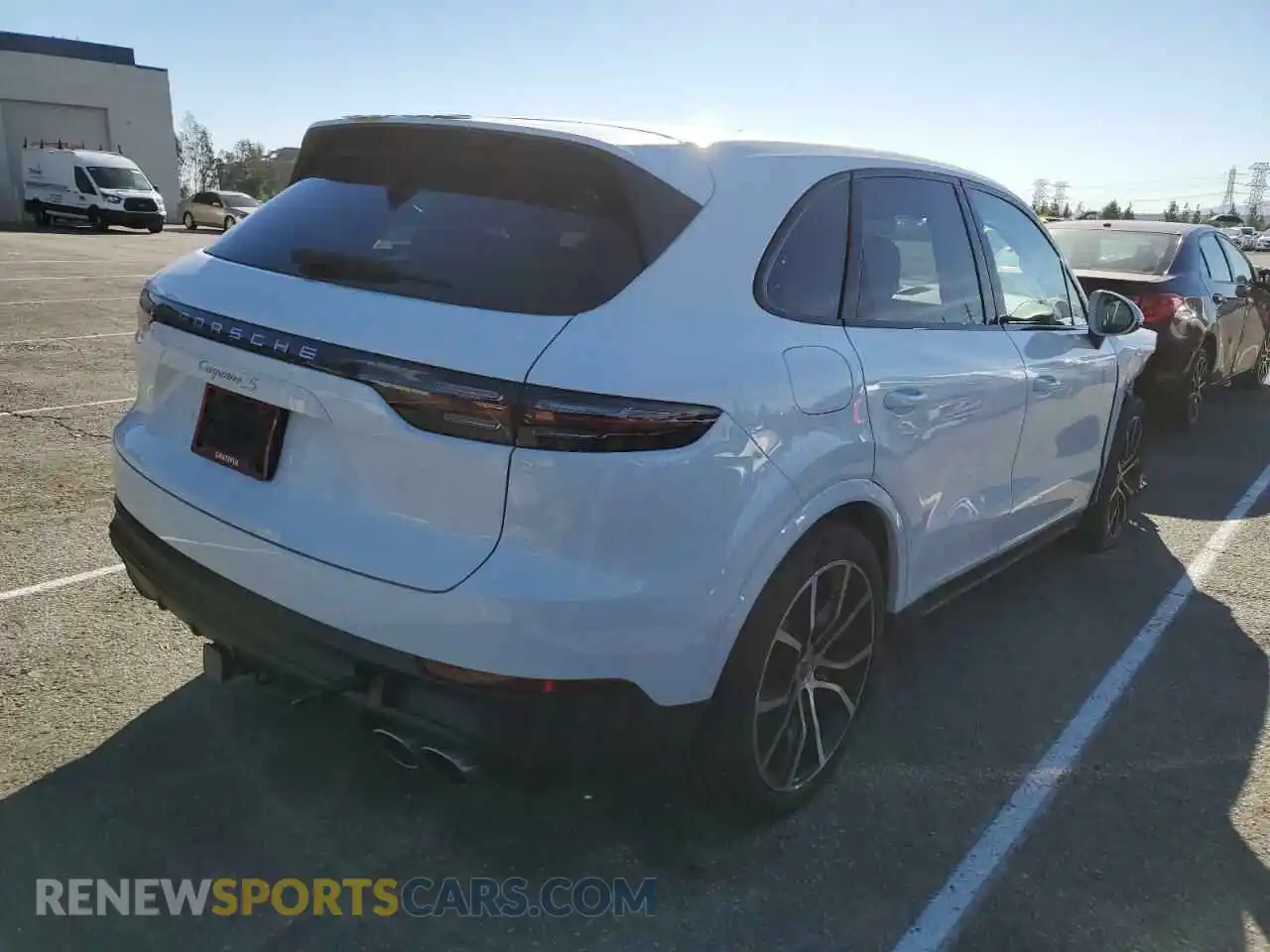 3 Photograph of a damaged car WP1AB2AY2LDA28067 PORSCHE CAYENNE 2020