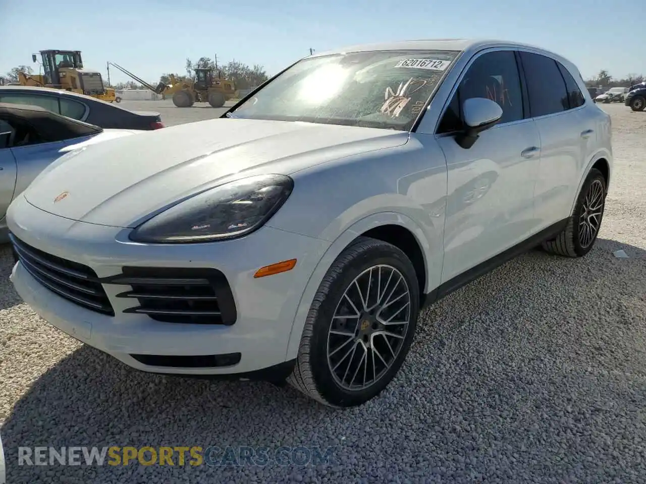 2 Photograph of a damaged car WP1AB2AY5LDA27155 PORSCHE CAYENNE 2020