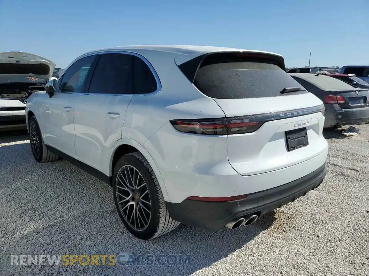 3 Photograph of a damaged car WP1AB2AY5LDA27155 PORSCHE CAYENNE 2020