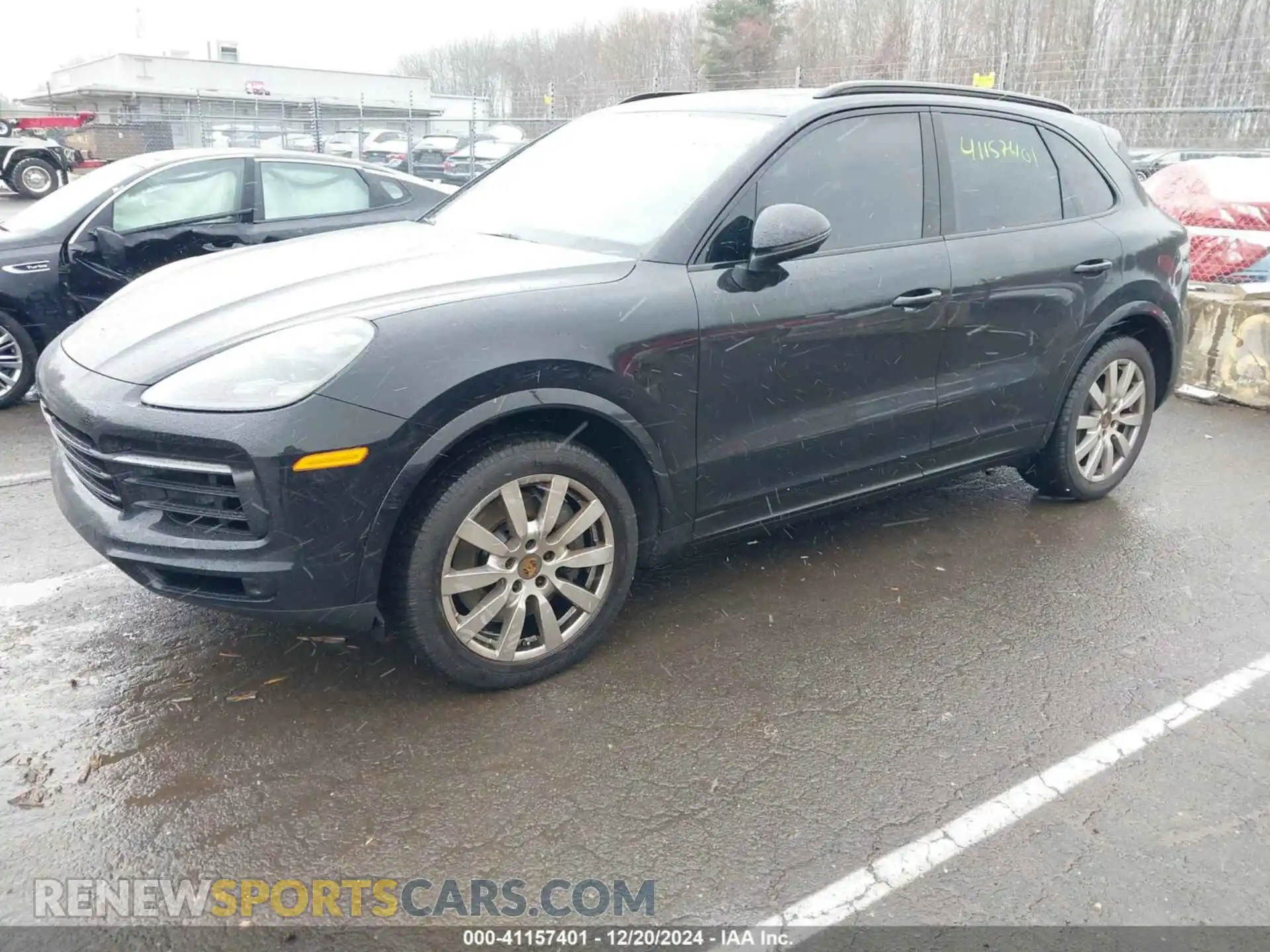 2 Photograph of a damaged car WP1AB2AY5LDA29052 PORSCHE CAYENNE 2020