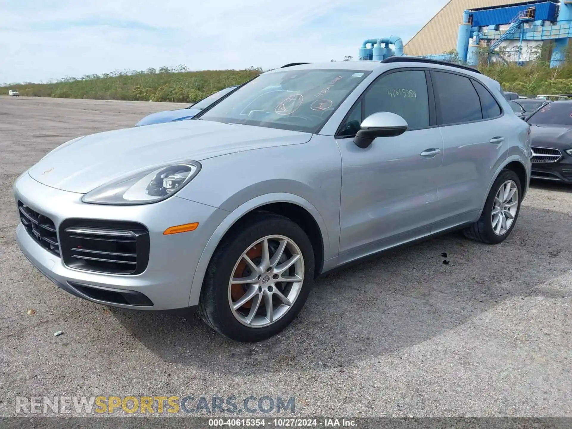 2 Photograph of a damaged car WP1AB2AY6LDA29058 PORSCHE CAYENNE 2020