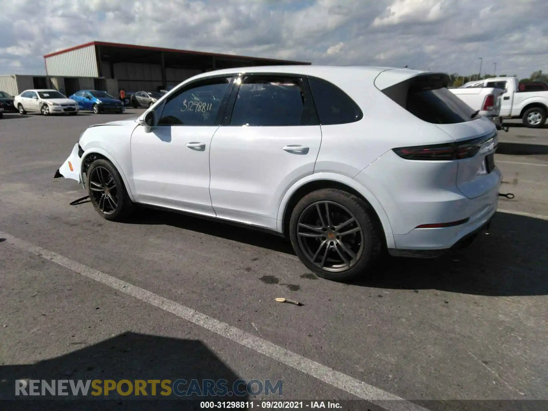3 Photograph of a damaged car WP1AB2AY8LDA27733 PORSCHE CAYENNE 2020