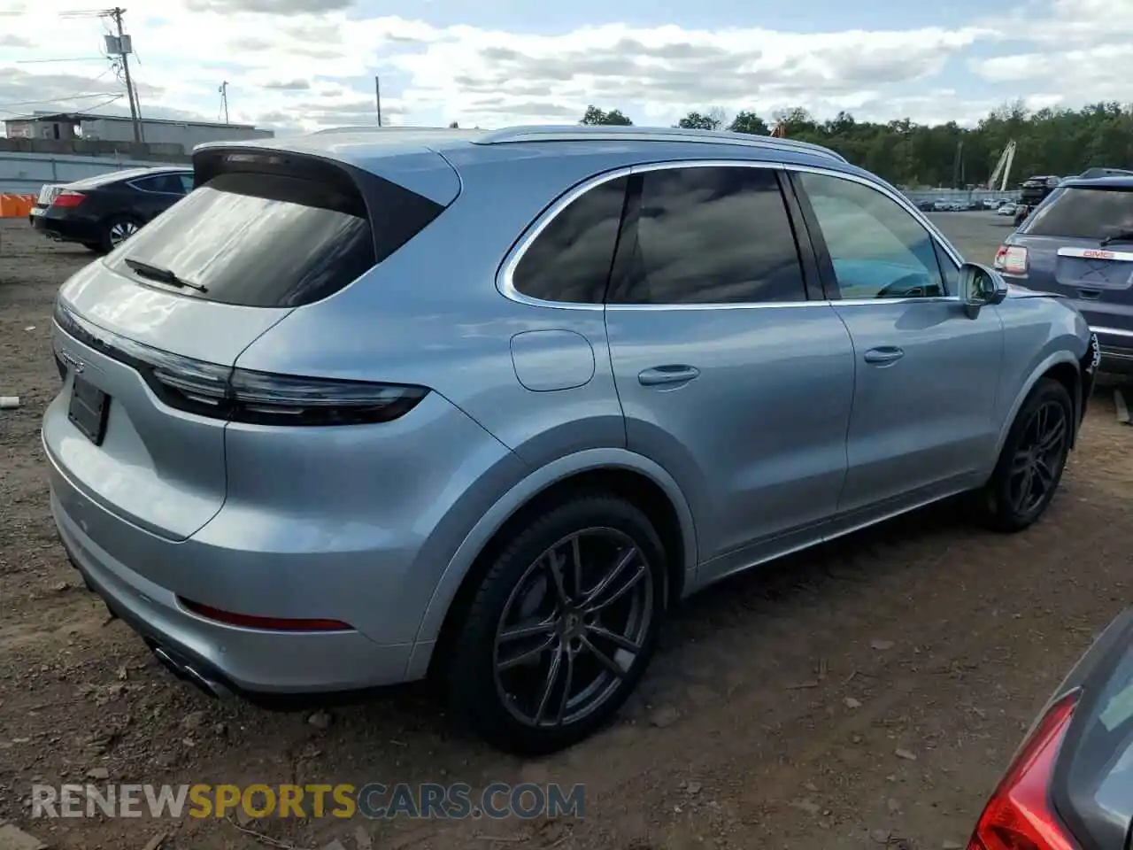 3 Photograph of a damaged car WP1AB2AY8LDA28204 PORSCHE CAYENNE 2020